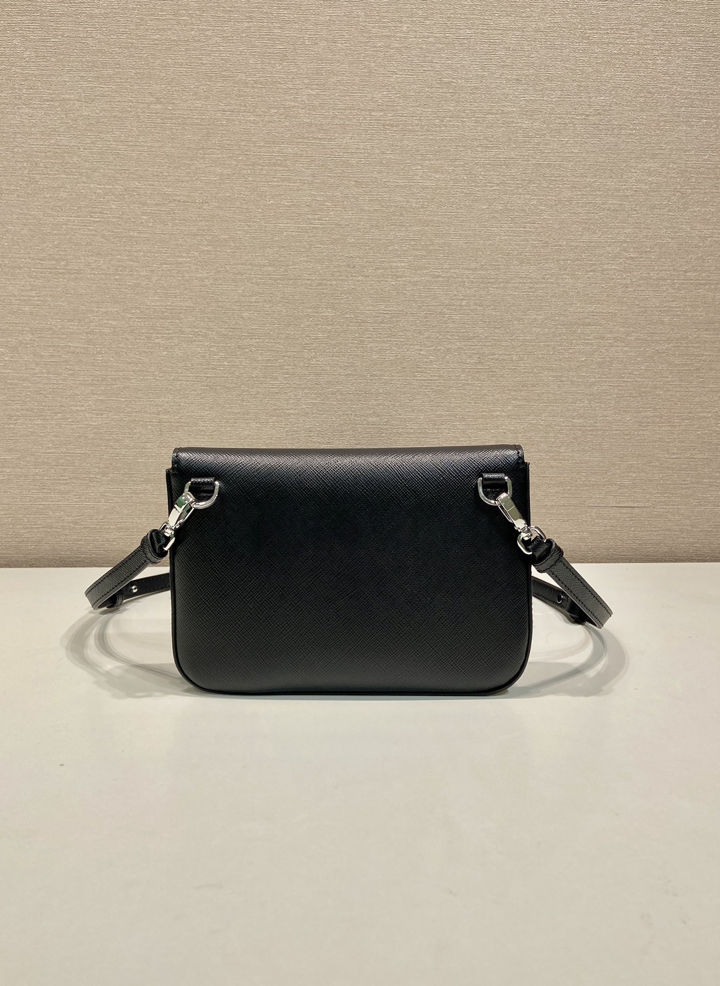 Pra*a shoulder 2vd061 bag-18*12.5*2.5cm