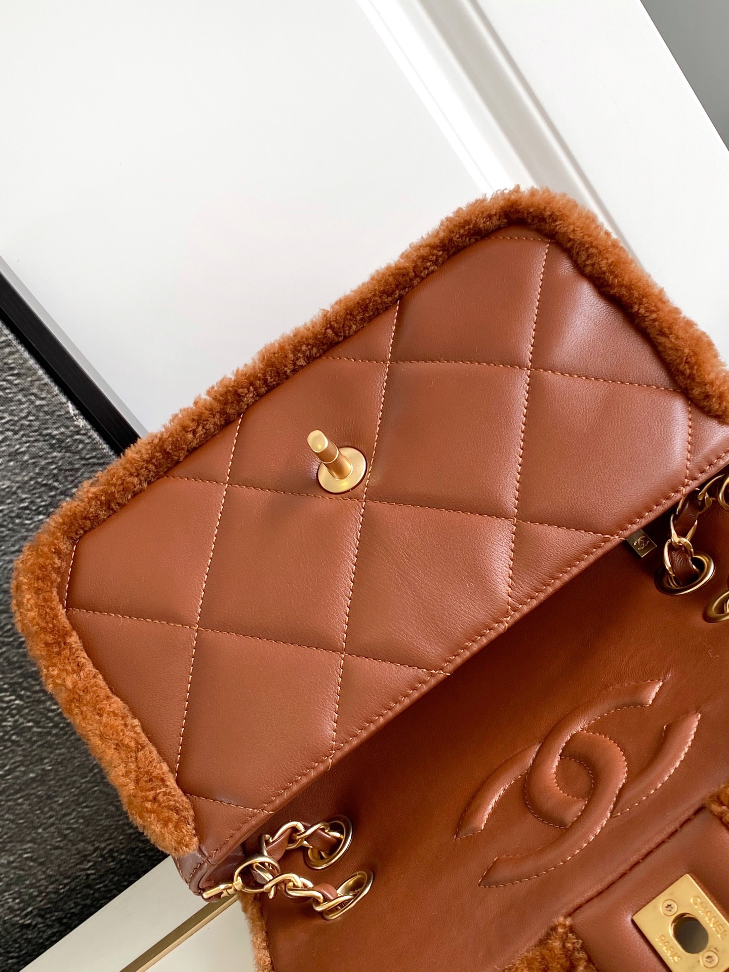 Ch@nel Flap Bag-16 x 23.5 x7.5CM