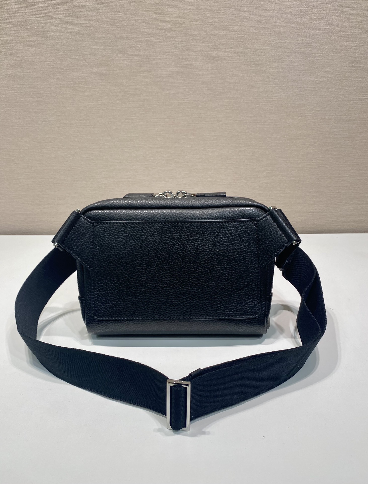 Pra*a Pra*a leather shoulder bag-2vh181-24*16.5*7cm
