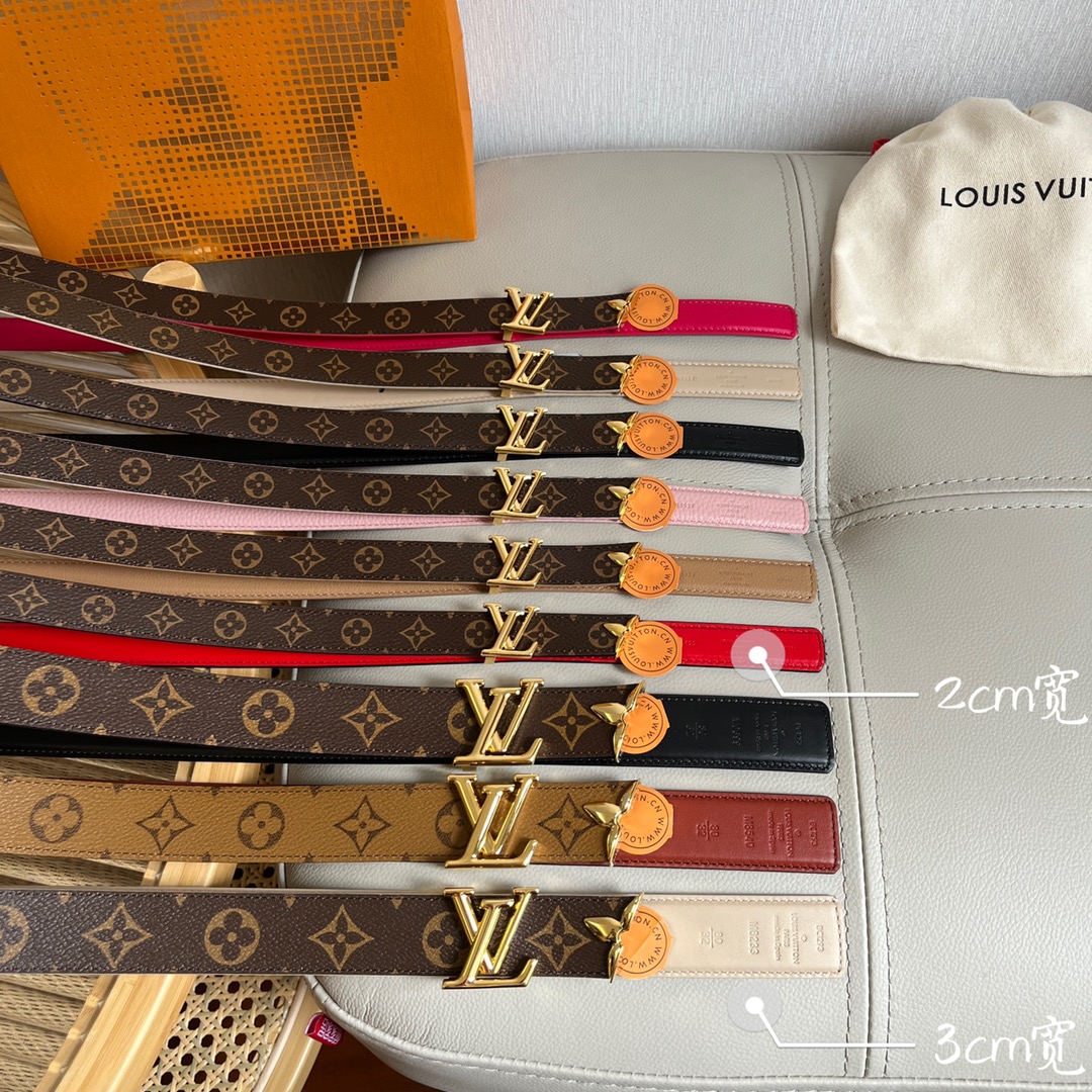 l0vis Vvtt0n women belt-2&3cm