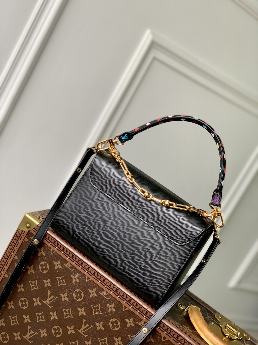 LV x TM Twist MM Slim Epi Leather - Women Bags-M13678-16 x 8 x 23CM