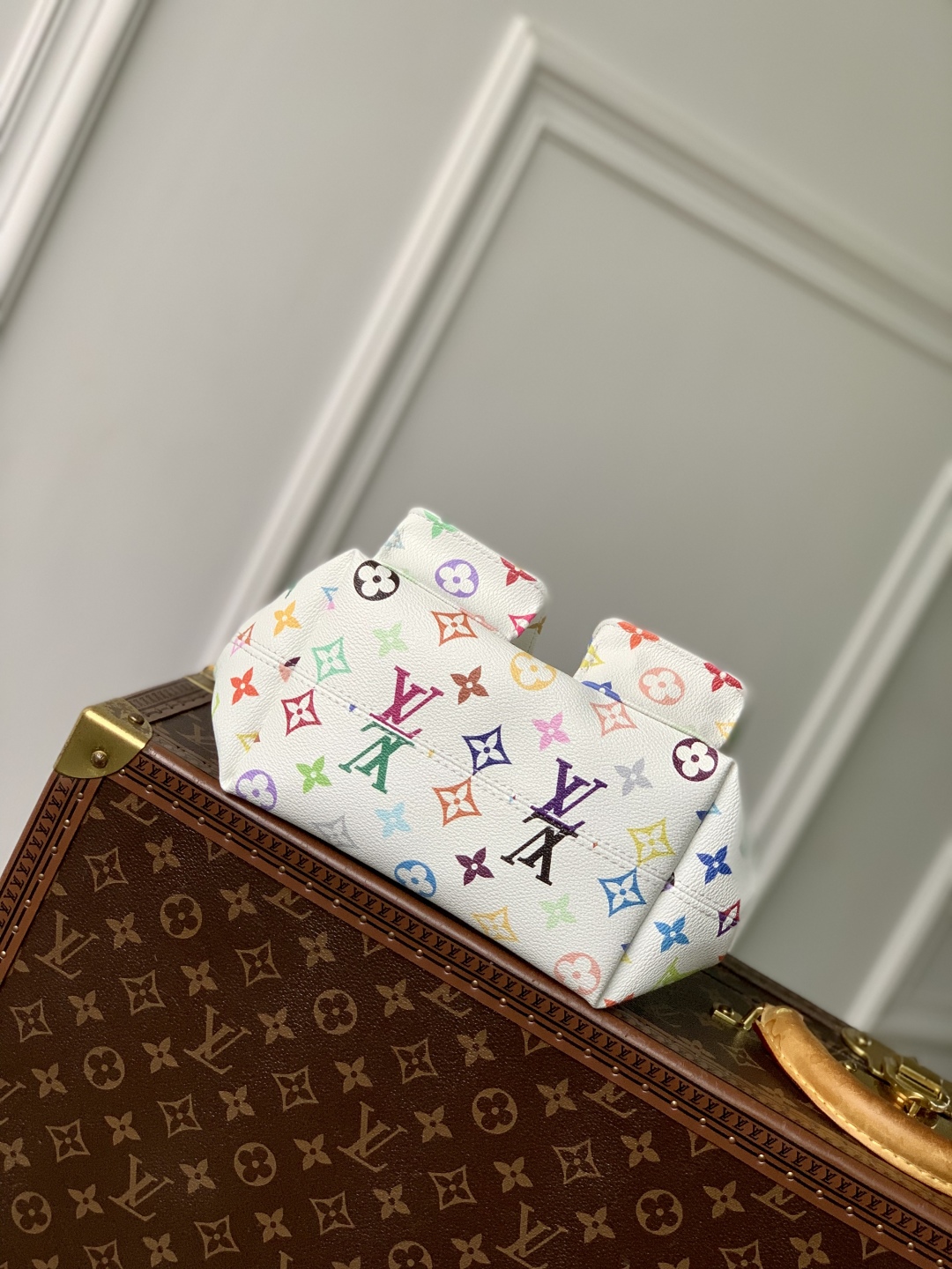 l0vis Vvtt0n x takashi murakami "venise" backpack-m13081 -26 x 7 x 24cm