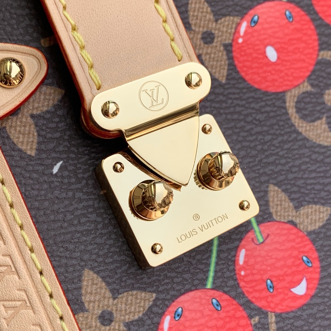 LV x TM Side Trunk- Women - Handbags-M14278-16 x 8.5 x 23.5CM