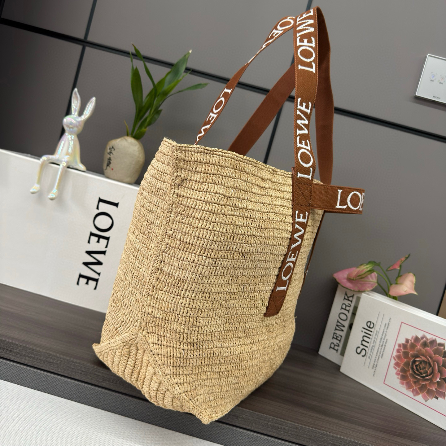Puzzle Fold Shopper Bag -50*19*32CＭ