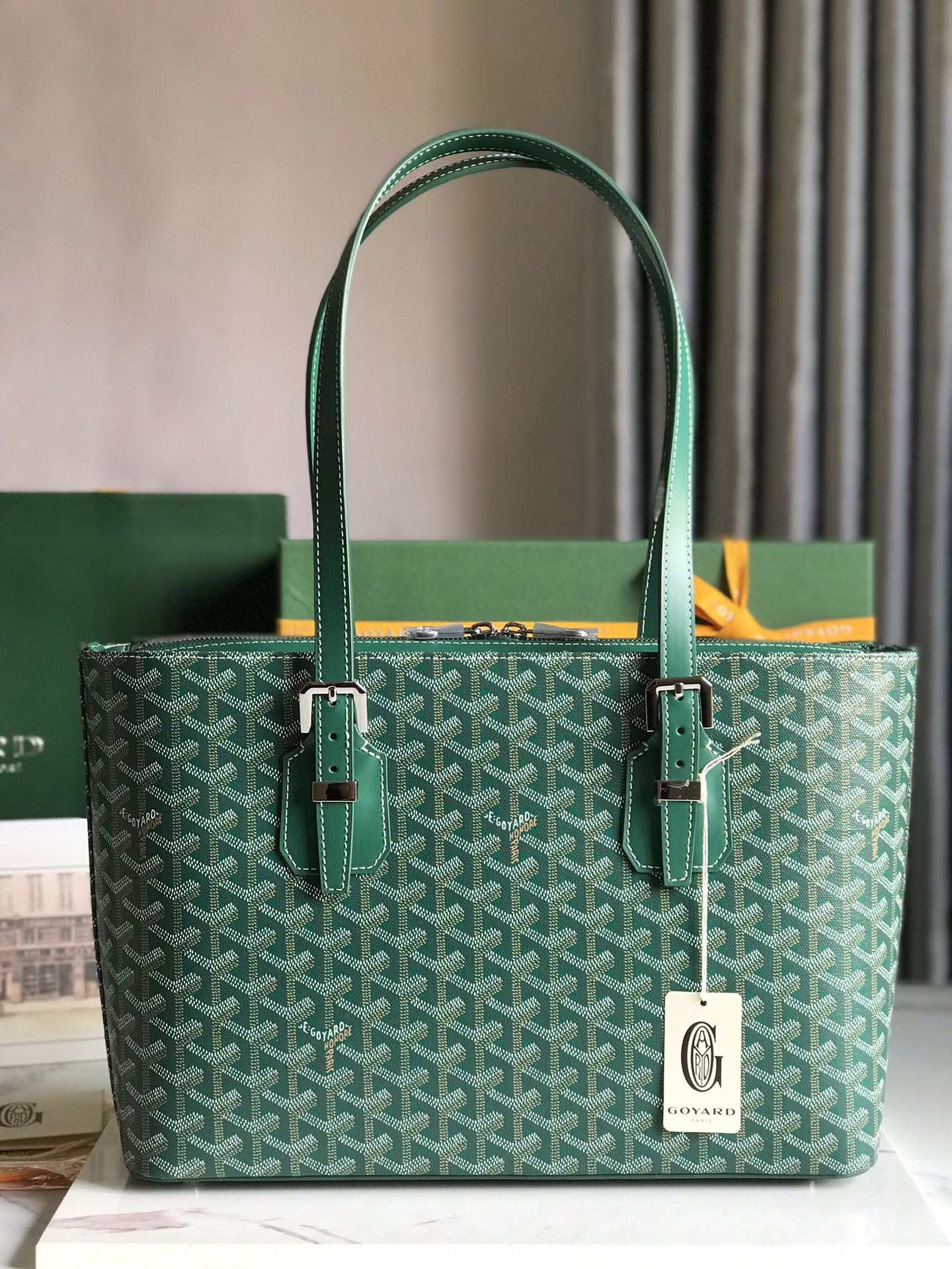 G09ard vintage tote bag-35.5*24.5*10cm