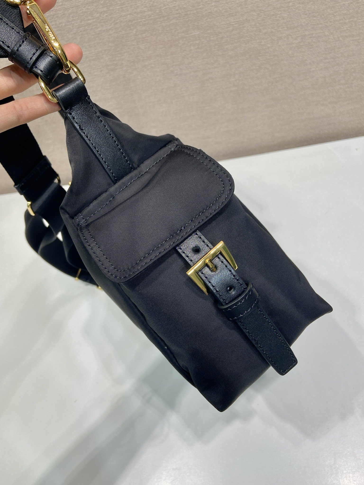 Pra*a 1bc264 shoulder bag-32*22*11.5cm