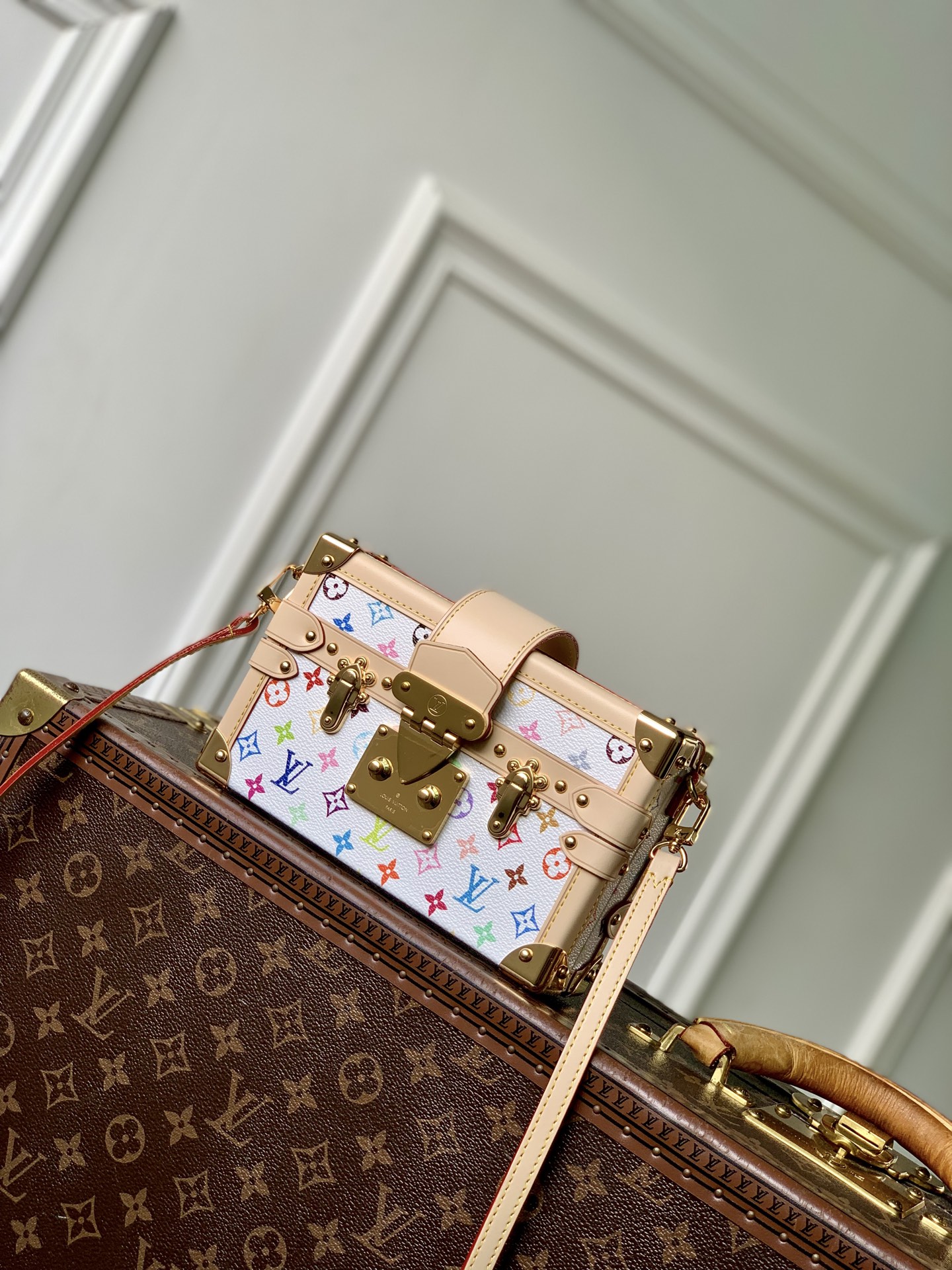 L0vis Vvtt0n Petite Malle Handbags-M22895-20 x 12.5 x 6CM