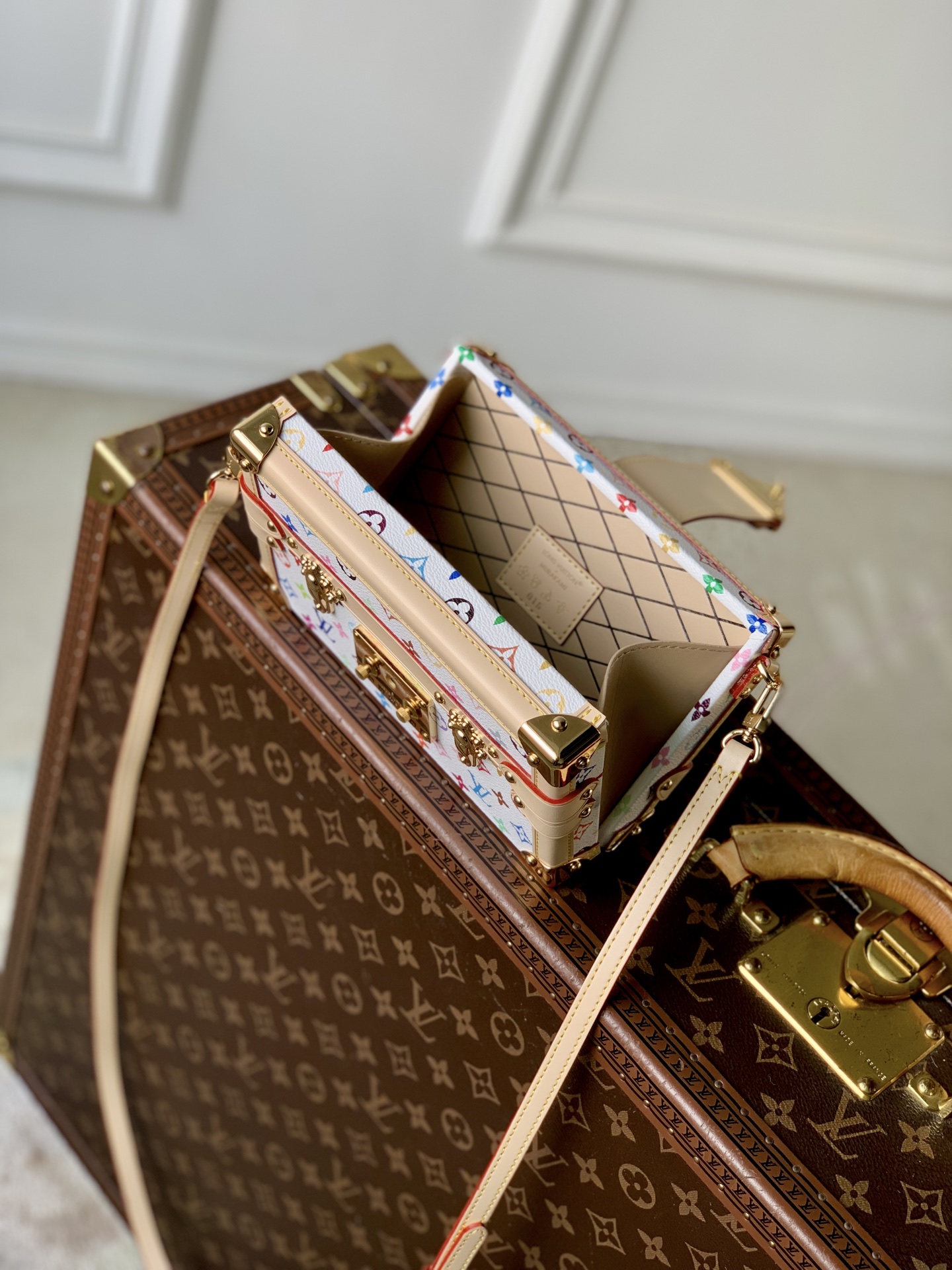 L0vis Vvtt0n Petite Malle Handbags-M22895-20 x 12.5 x 6CM