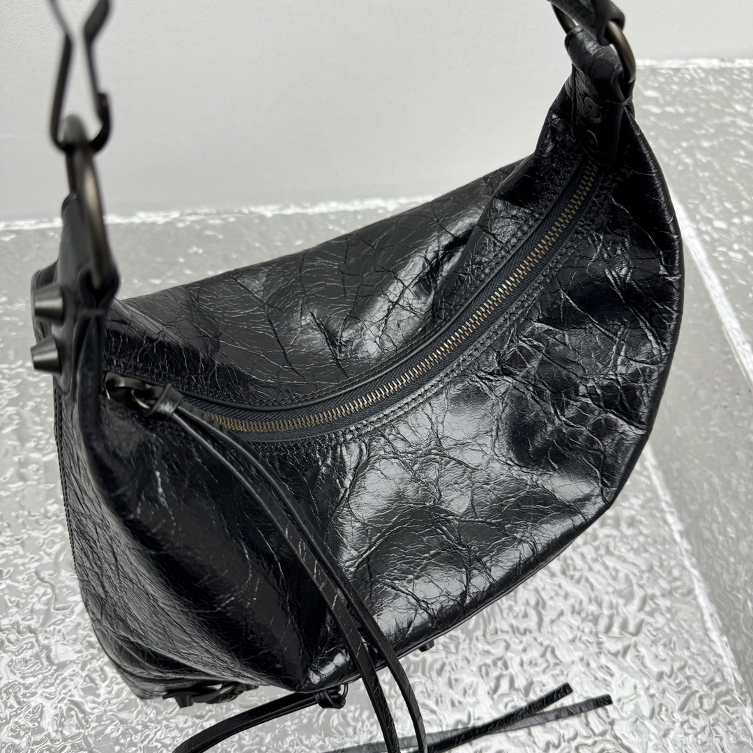 Ba1en*iaga Le City Hobo Bag-28*10*27&37*11*35CM