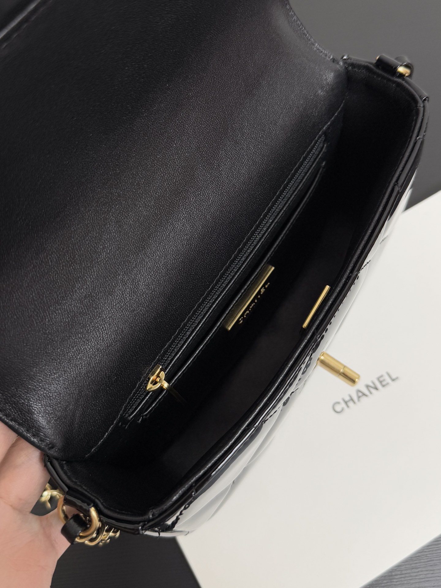 Ch@nel Small Clutch With Chain-18*13*4.5CM