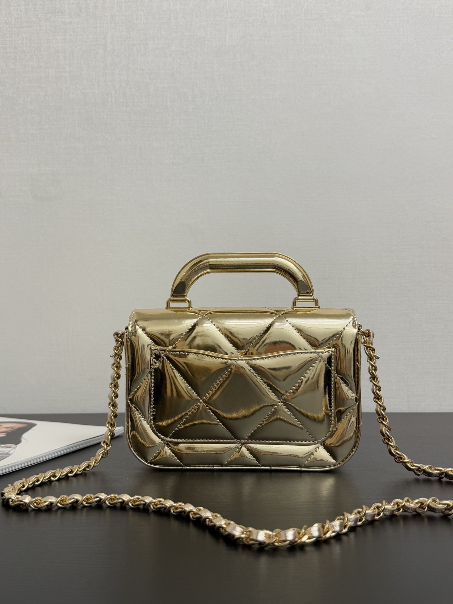 Ch@nel Small Clutch With Chain-18*13*4.5CM