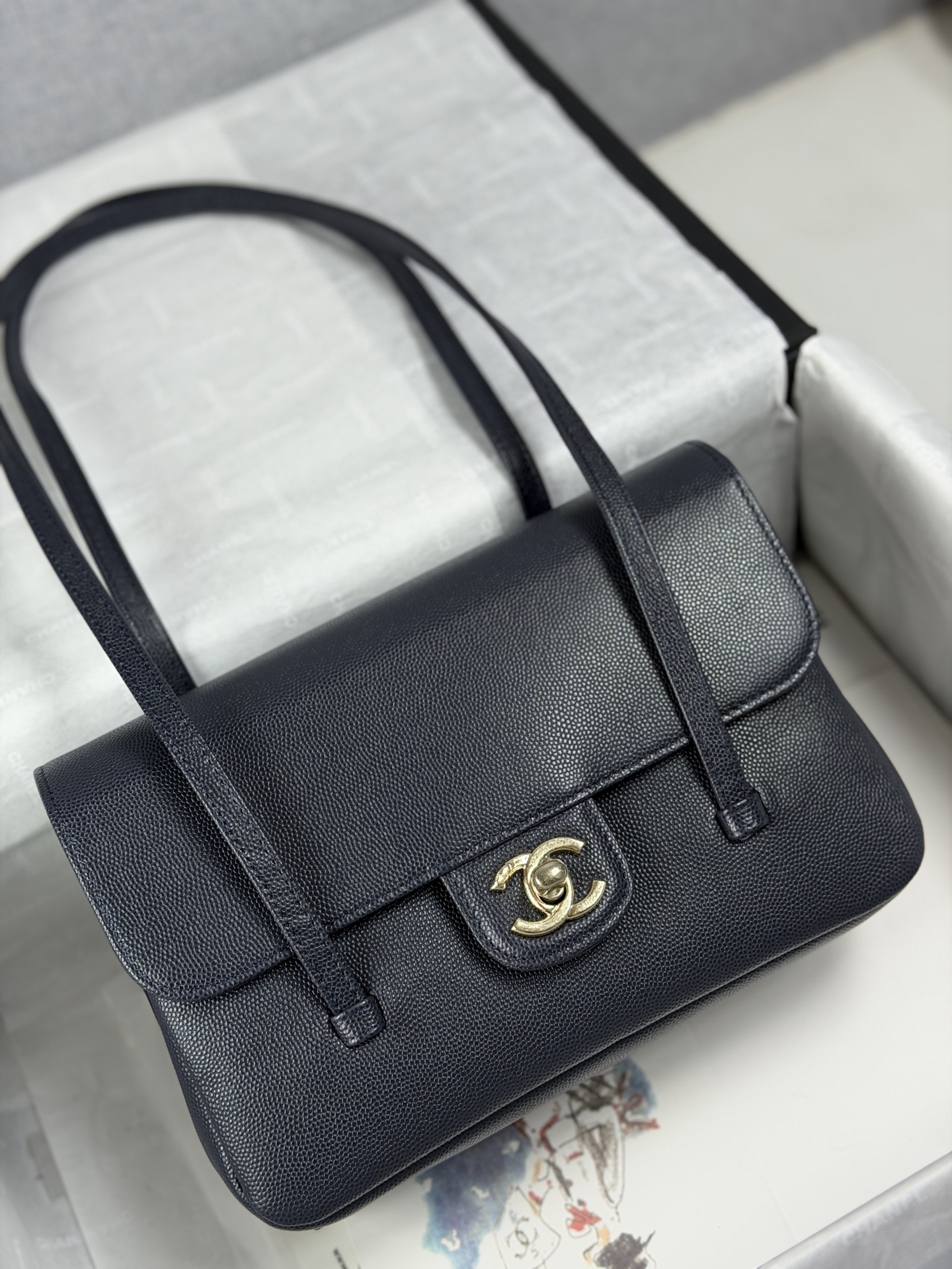Ch@nel 22 Small Handbag-22*16*6CM