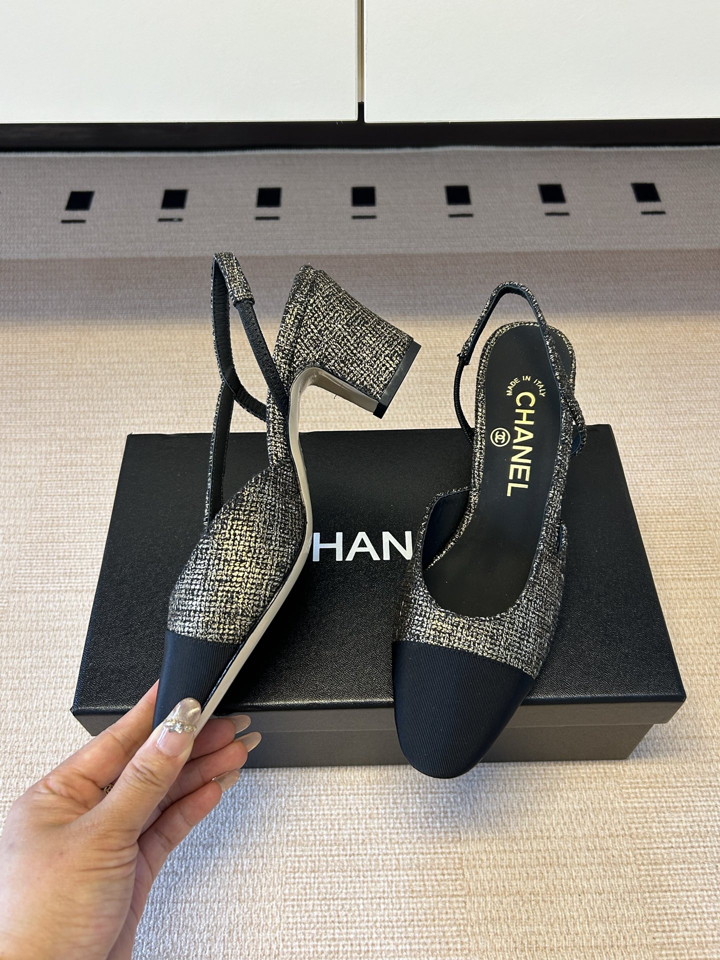 Cha*el Slingback-5.5CM
