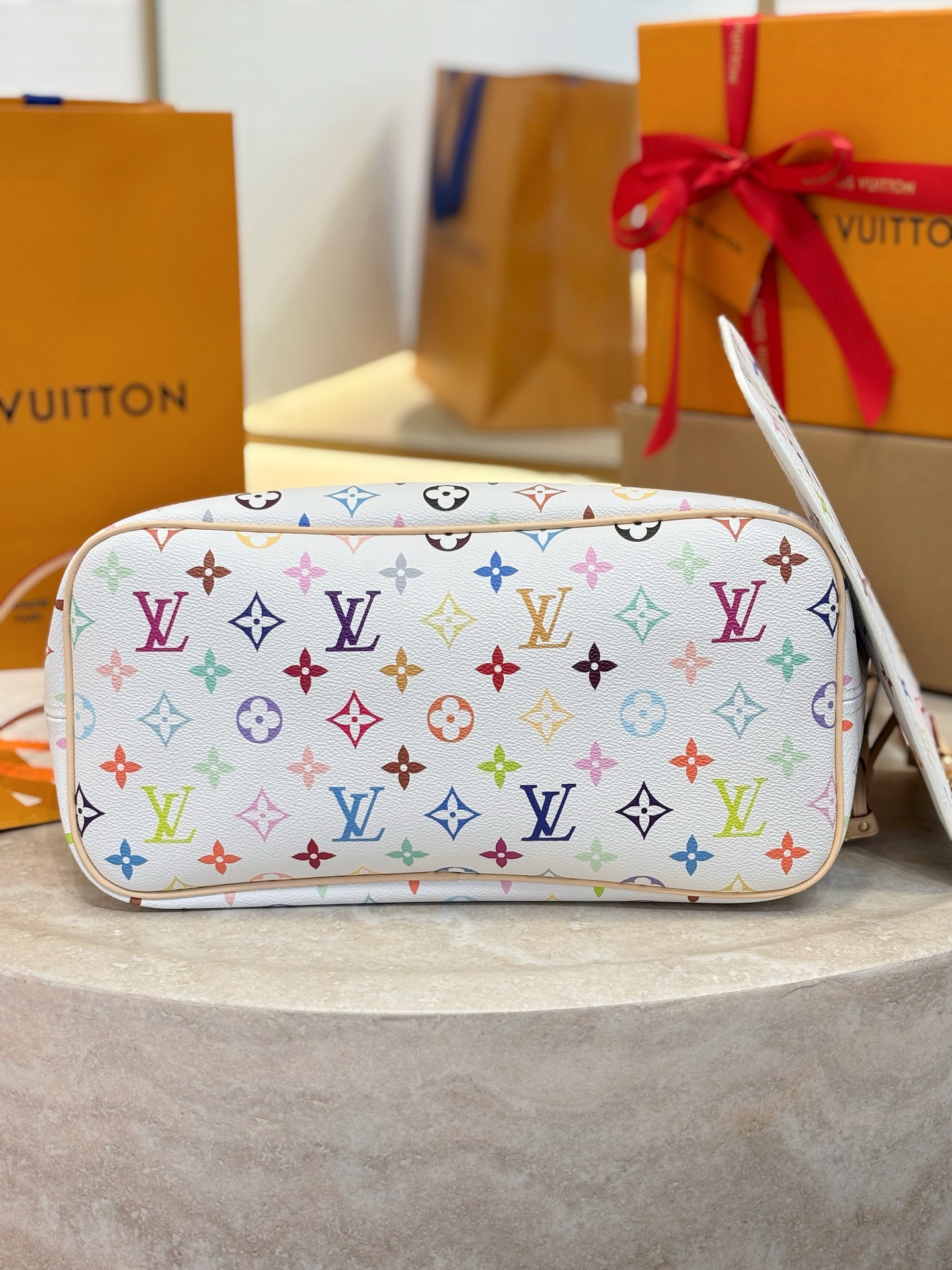 LV x TM Neverfull MM Other Monogram Canvas-31 x 28 x 14CM