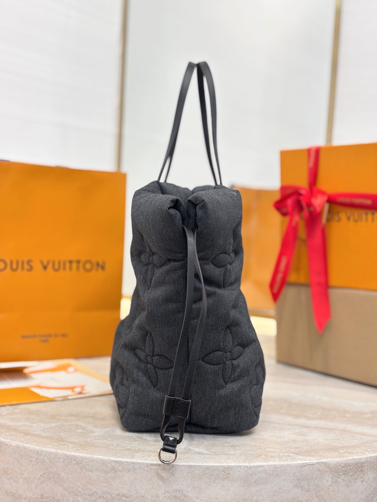 LV Neverfull Inside Out MM Other Monogram Canvas-56x32x18CM