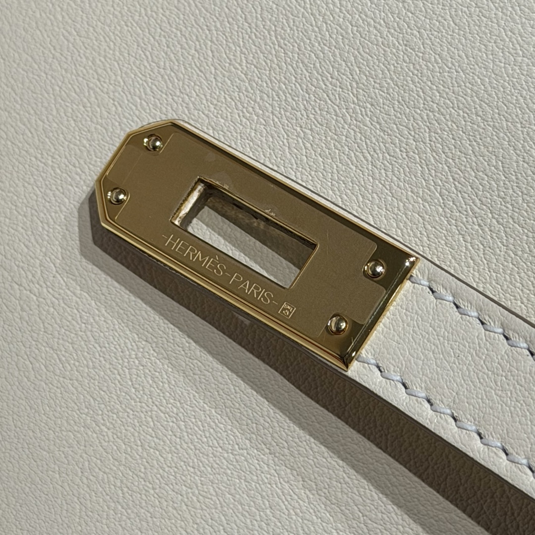 H**me5 Mini Kelly Pochette-Swift -22CM