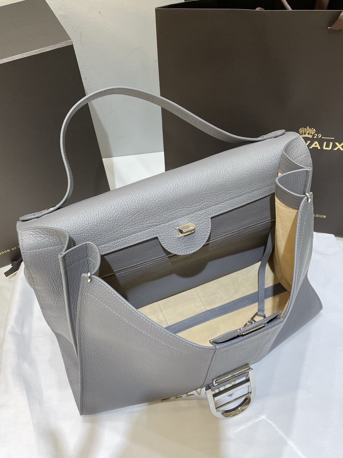 Brillant Tempo Cinnamon - Top Handles Bag-37.5 ×28 ×13.5CM