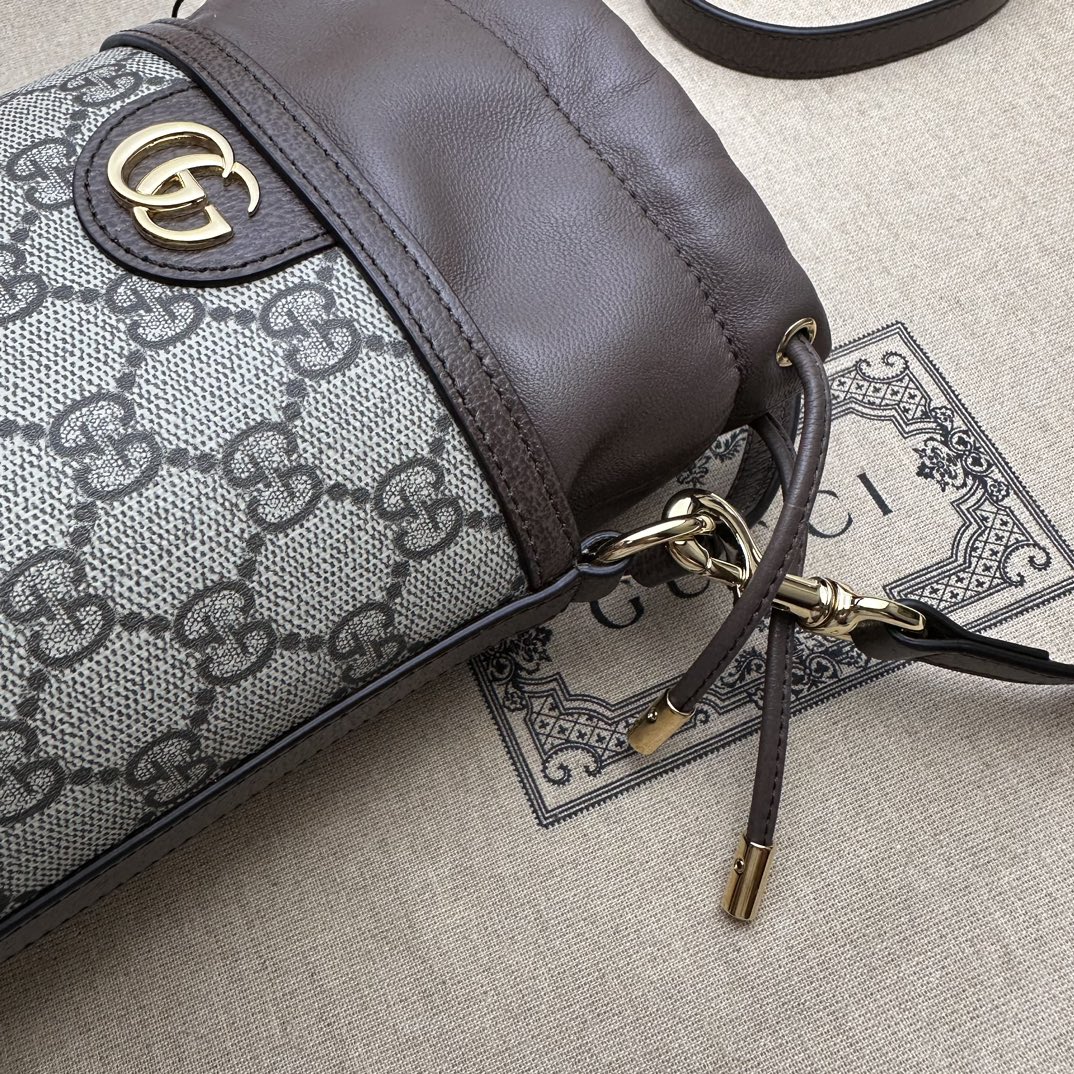 Gvc*1 Mini Ophidia Bucket Bag-11.5*23*8CM