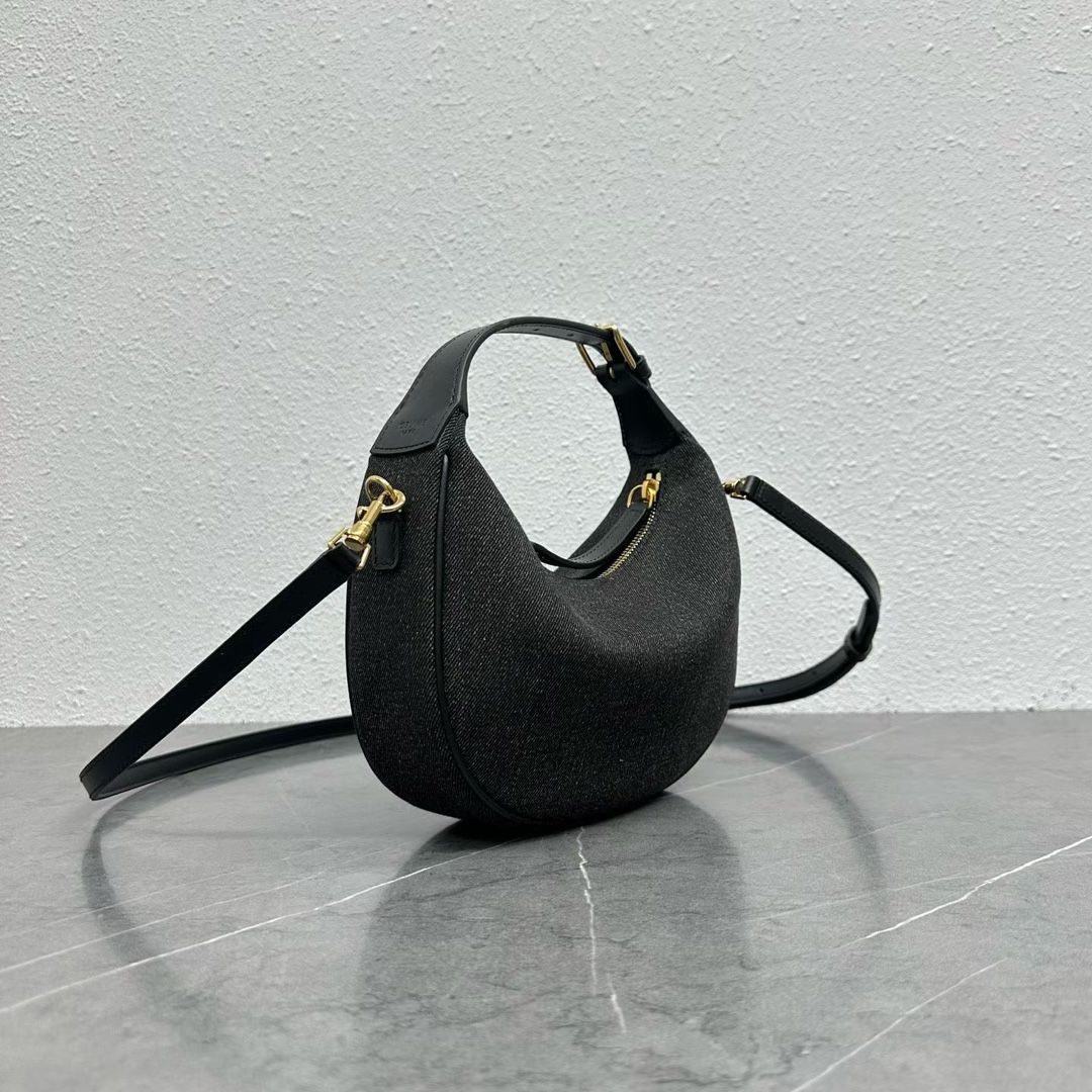 Ce*line Teen Ce1i*e Lulu IN DENIM-22x15x5CM