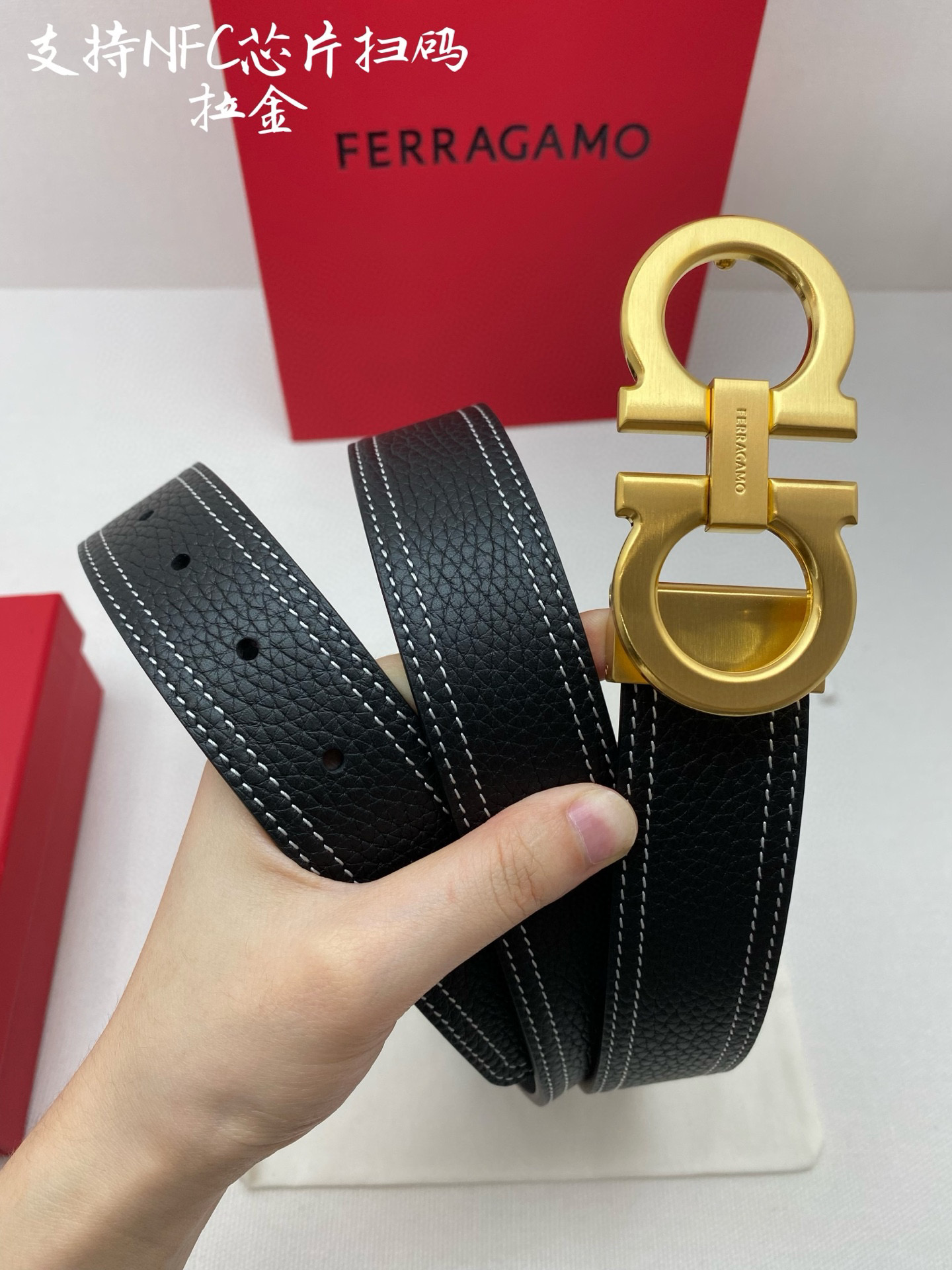 Ferragamo Belt-3.5CM