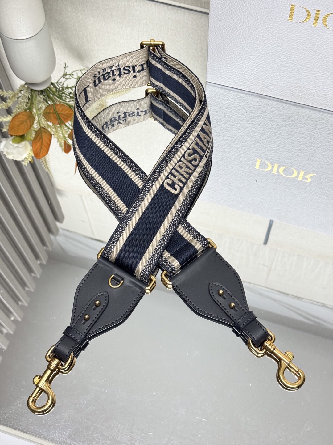 Diro Straps(Navy Blue)-6CM