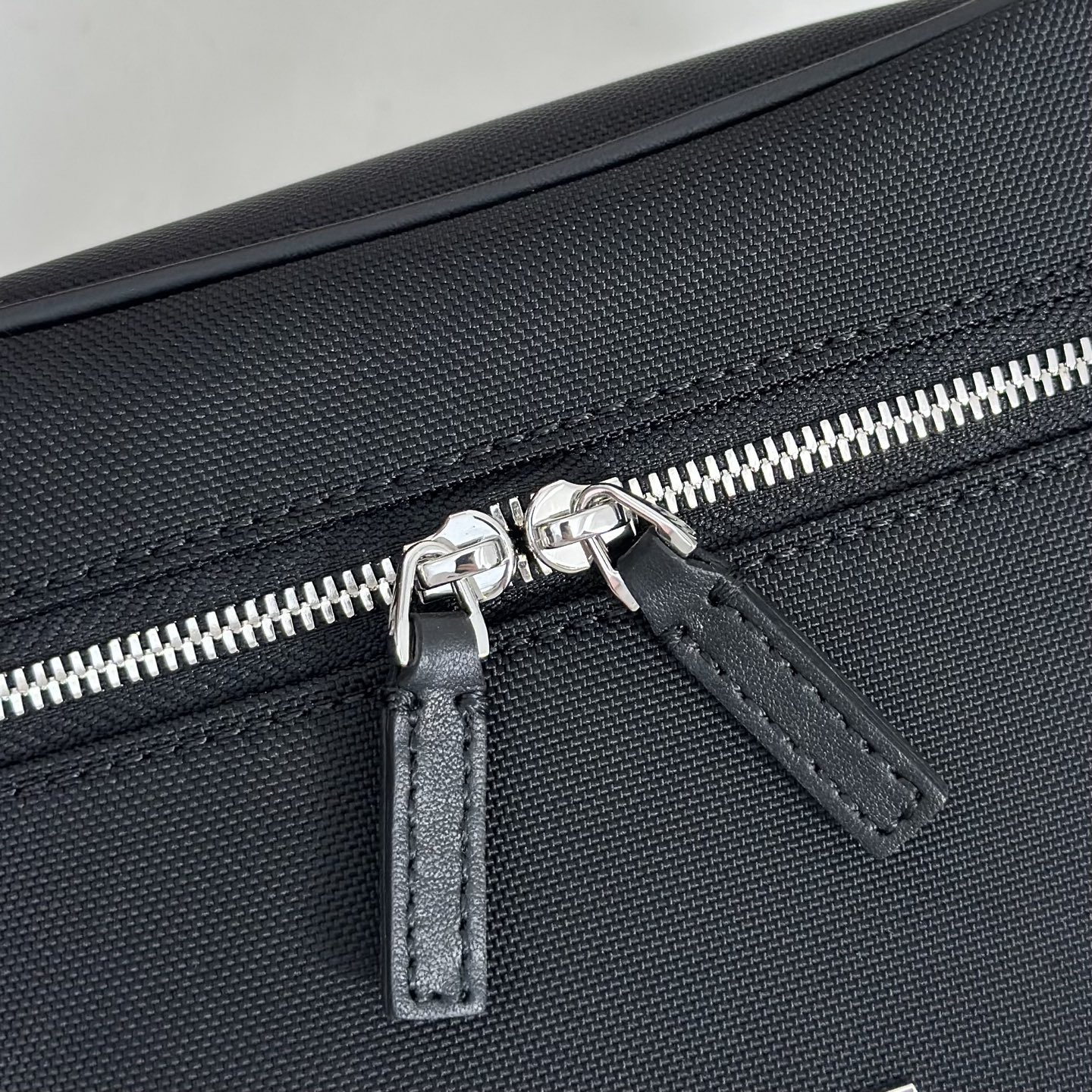 Gu*cci Tag Mini Bag In Black Nylon-16*12*9CM