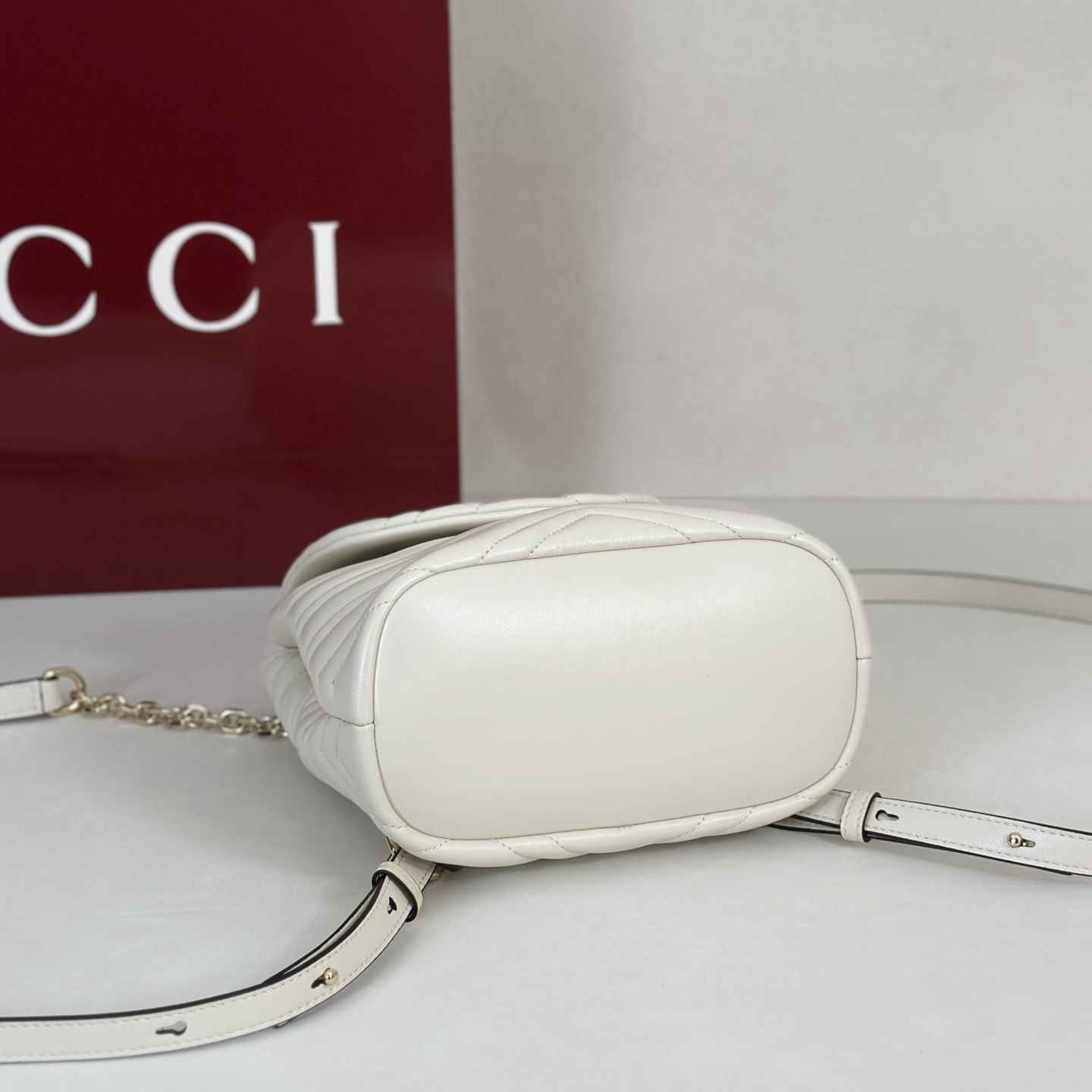 Gvc*1 Mini Marmont Backpack-20*11*18CM