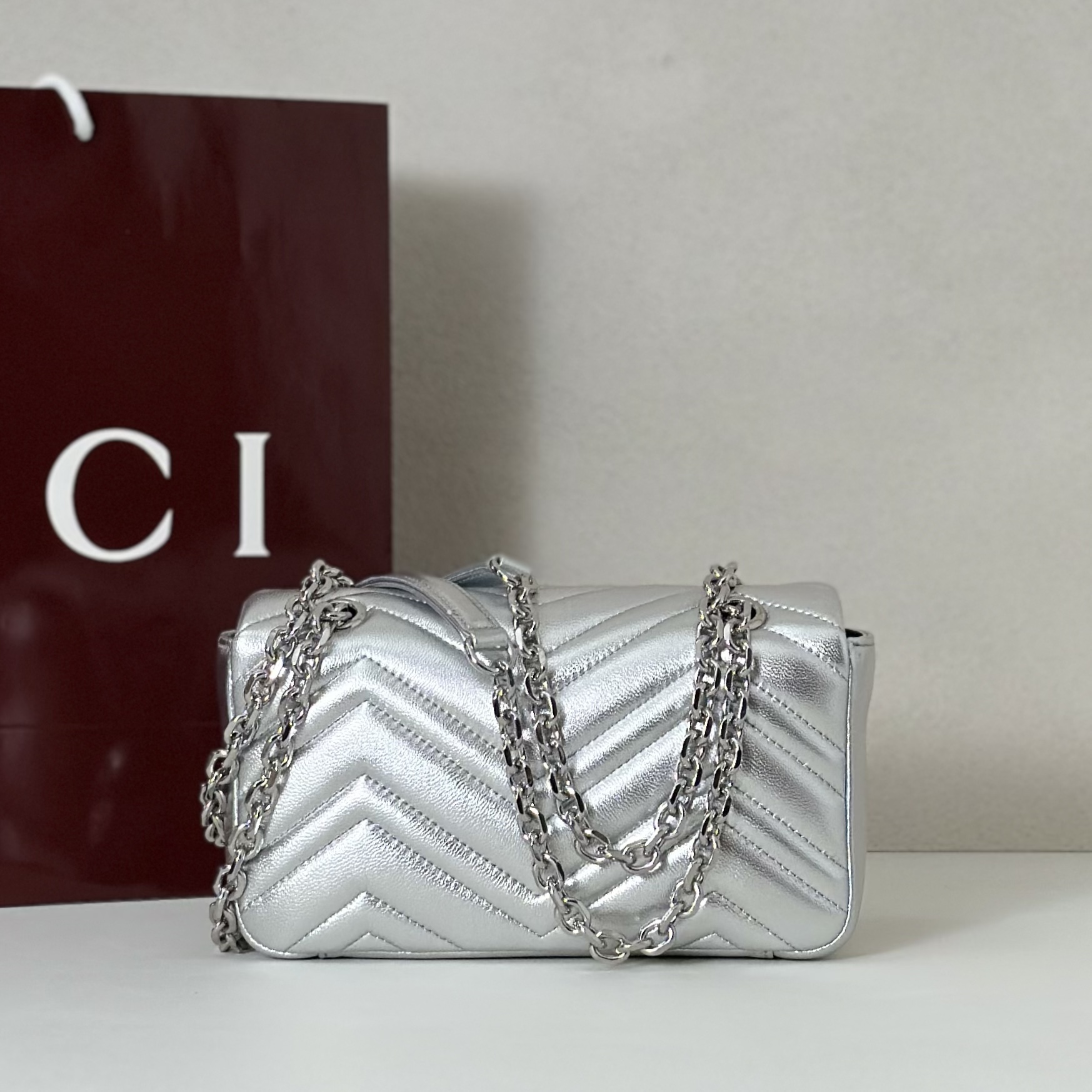 Gvc*1 Marmont Bag-14*23*6CM