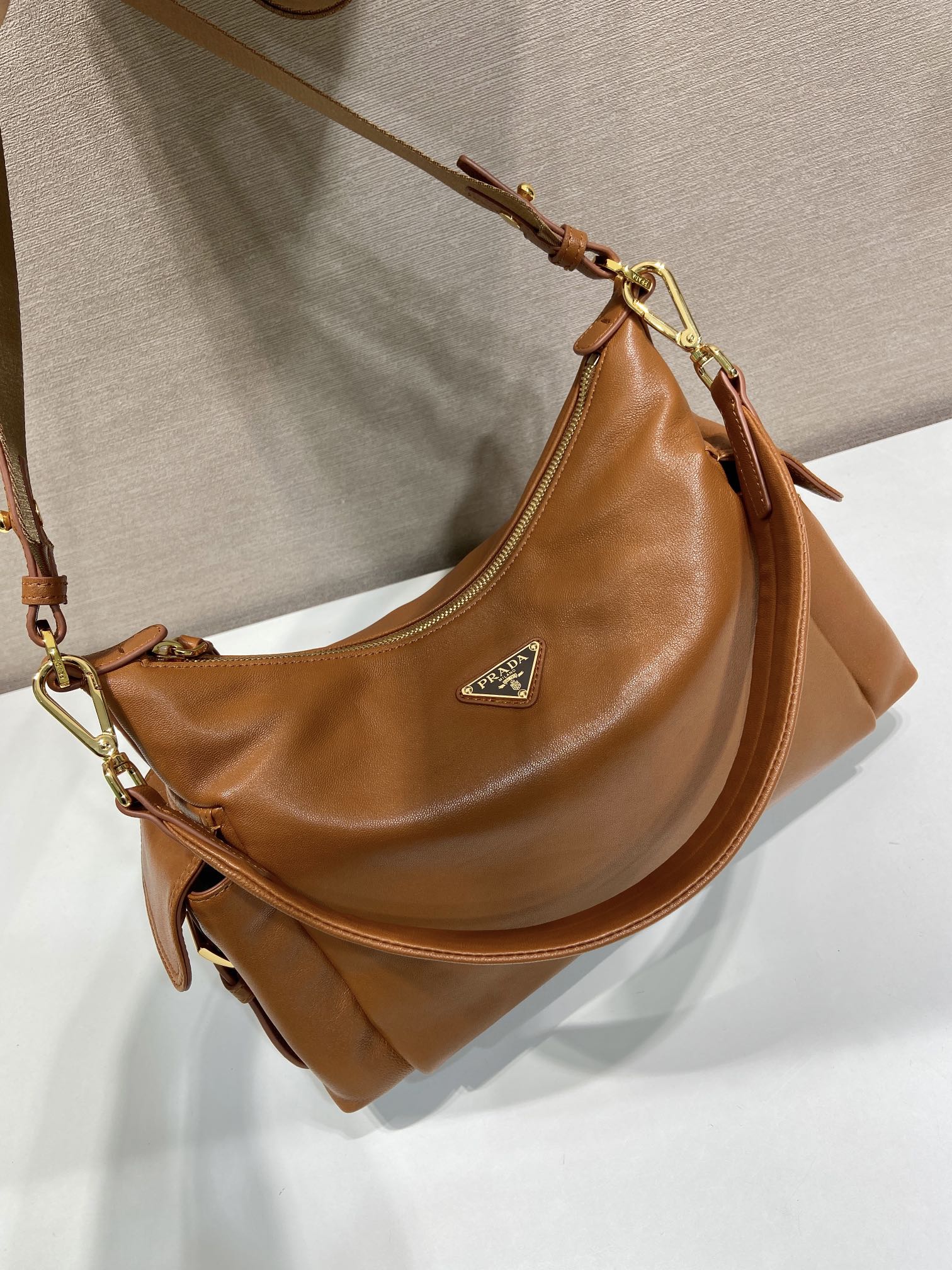Pra*a 1BC264 Shoulder Bag-32*22*11.5CM