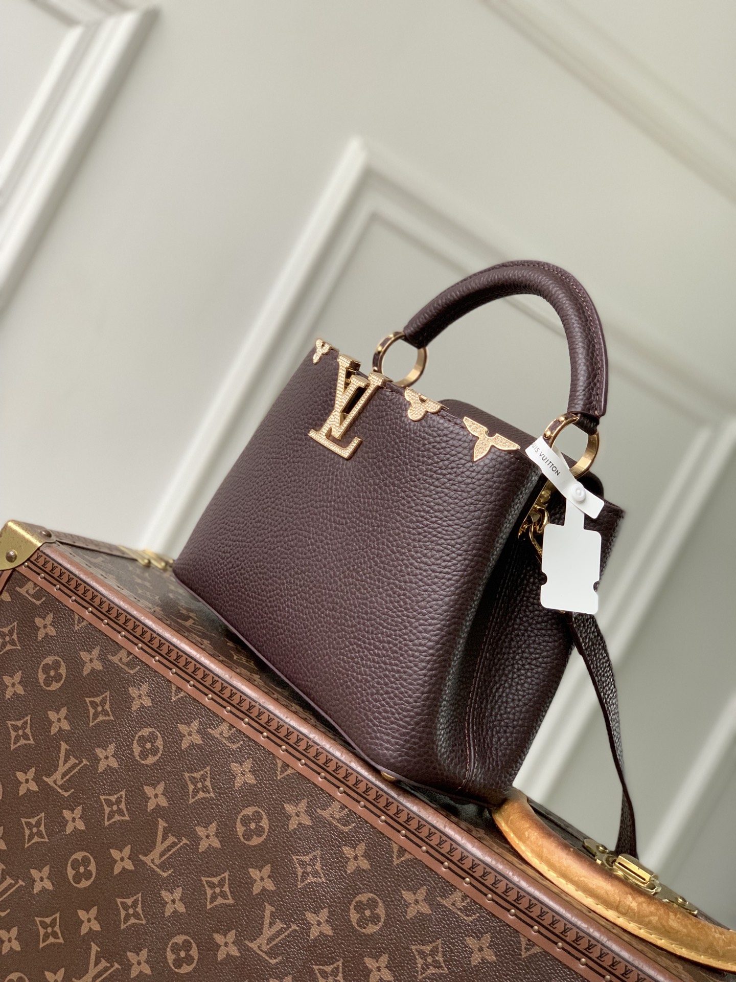 L0vis Vvtt0n Capucines Capucines - Handbags-M27164-27 × 18 × 9CM