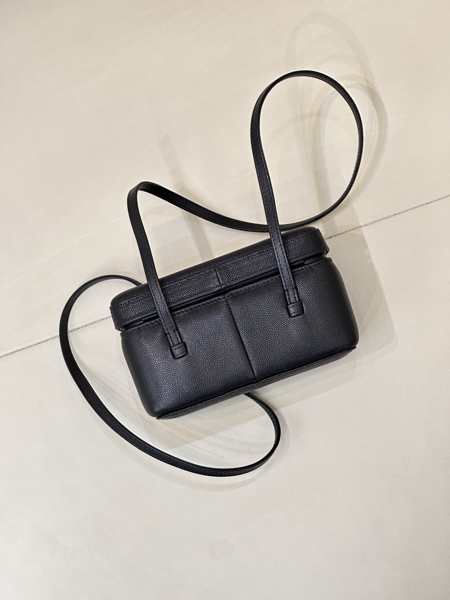Ch@nel Long Vanity With Leather Strap-19CM