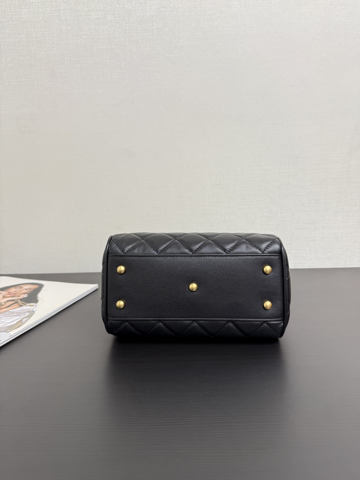Ch@nel 25A Small Bowling Bag-21*17*13CM