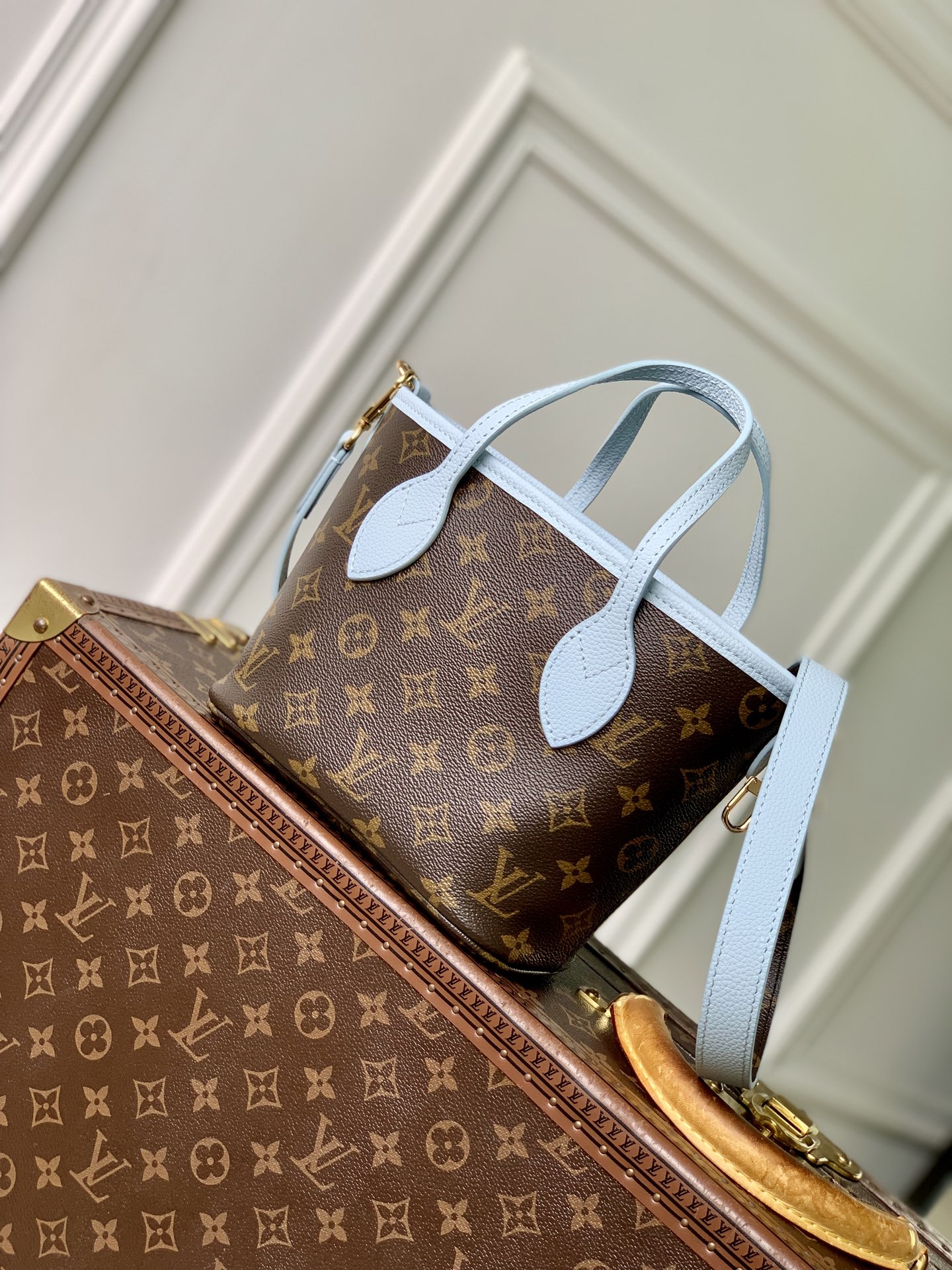 L0vis Vvtt0n Neverfull Bandoulière Inside Out BB-M28337-26.5 x 16.5 x 11CM