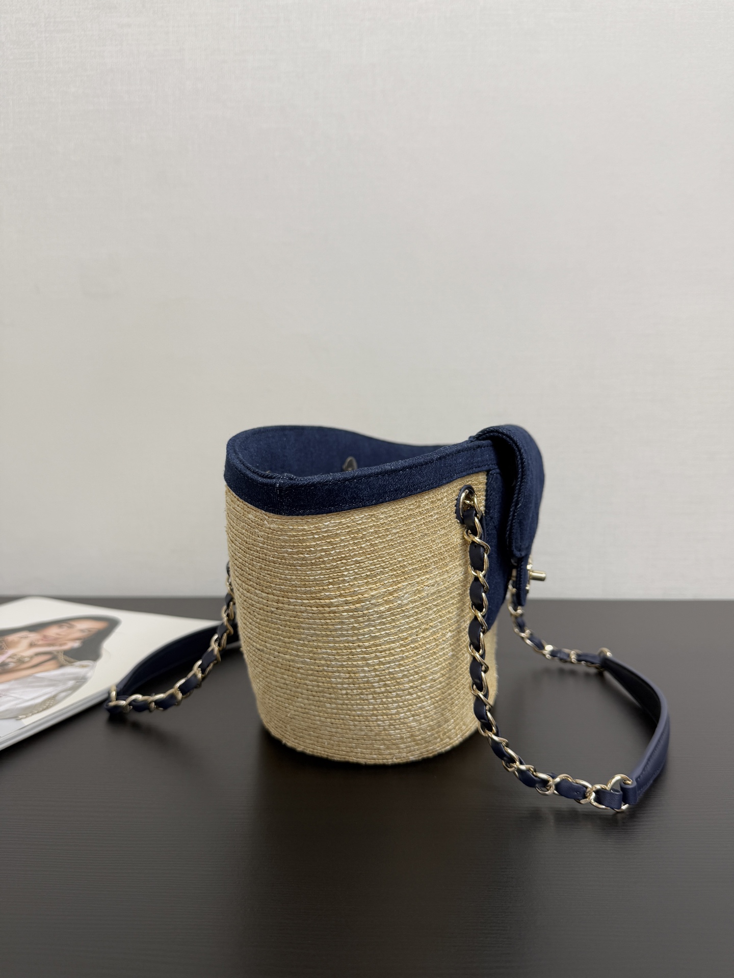Ch@nel Small Shopping Tote Bag-34*17*12.5CM