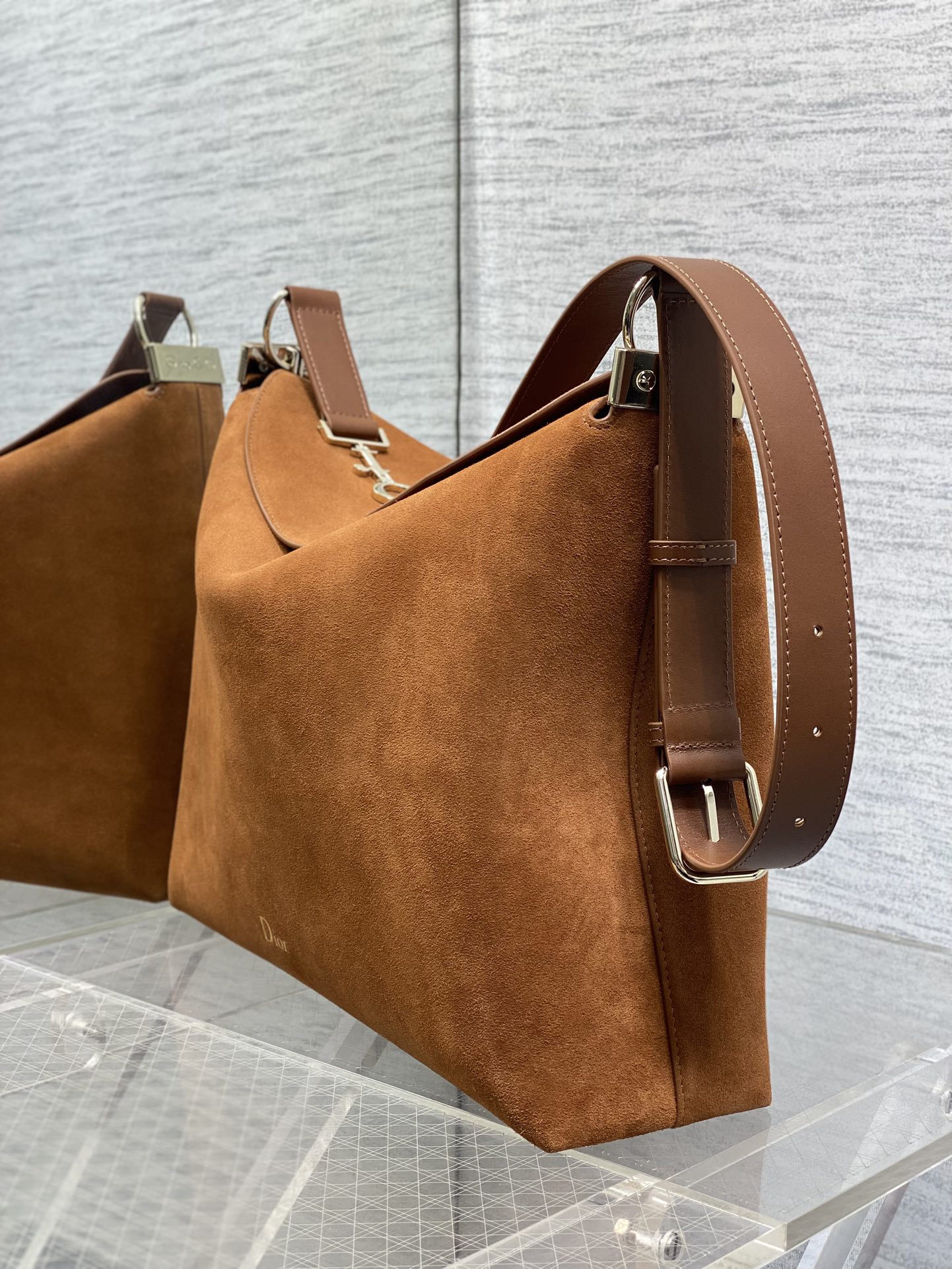 Diro 2026ss Chrustian Hobo Bag(Gold)-28*24*8CM/33*27*9CM/39*29*11CM