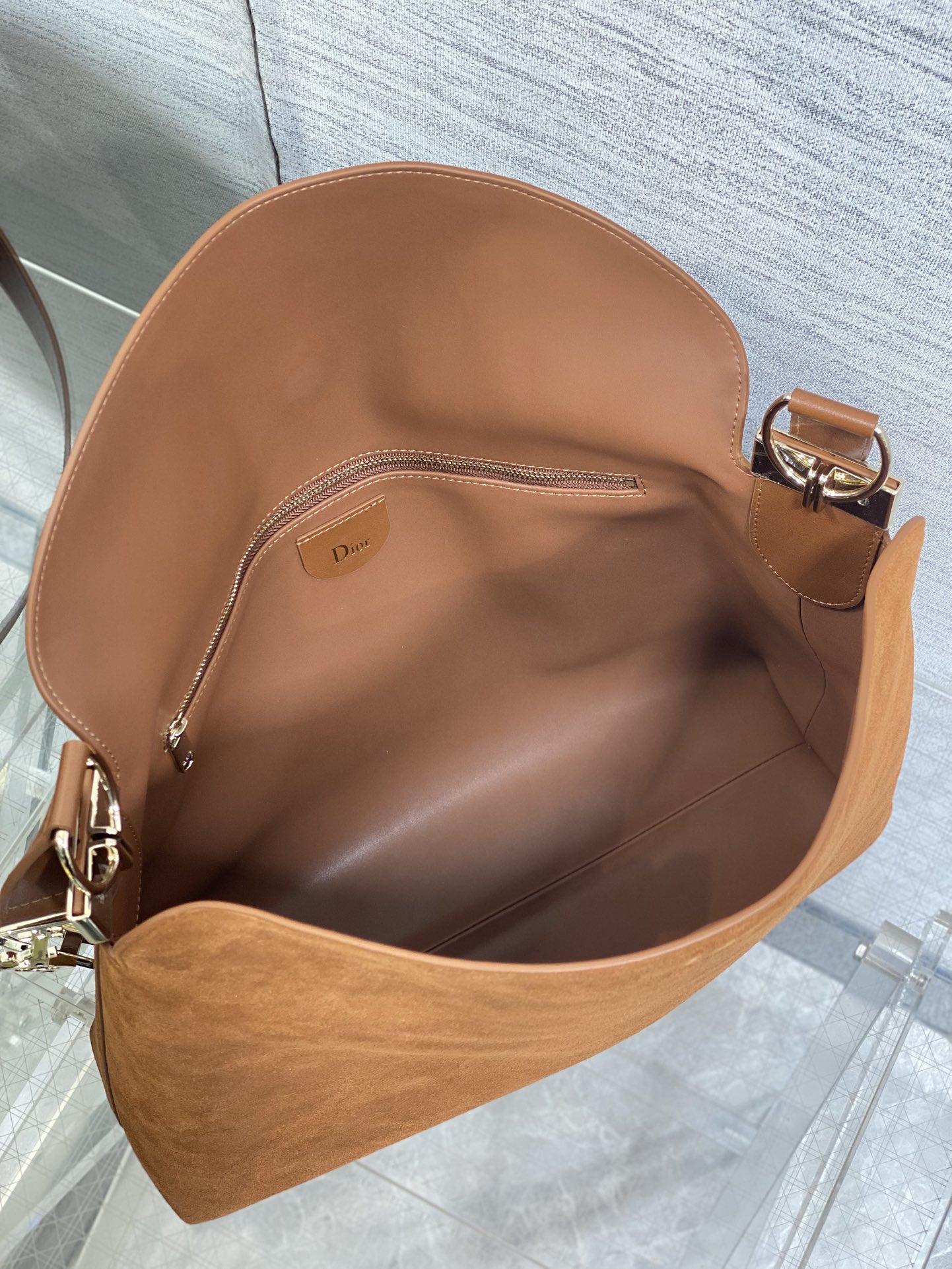 Diro 2026ss Chrustian Hobo Bag(Gold)-28*24*8CM/33*27*9CM/39*29*11CM
