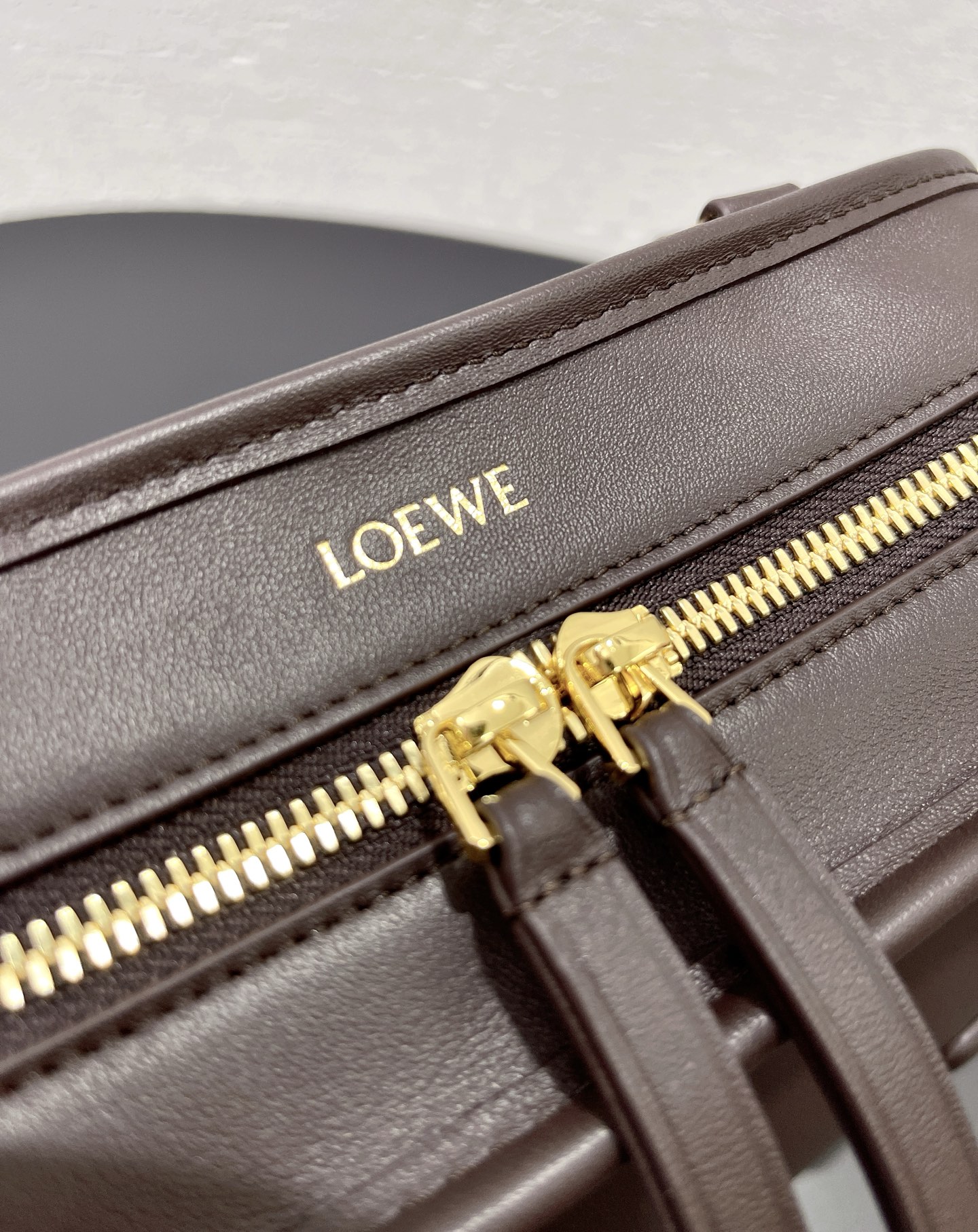 LOE*WE Amazona Mini Leather Top Handle Bag-24.5*10*18.5CM