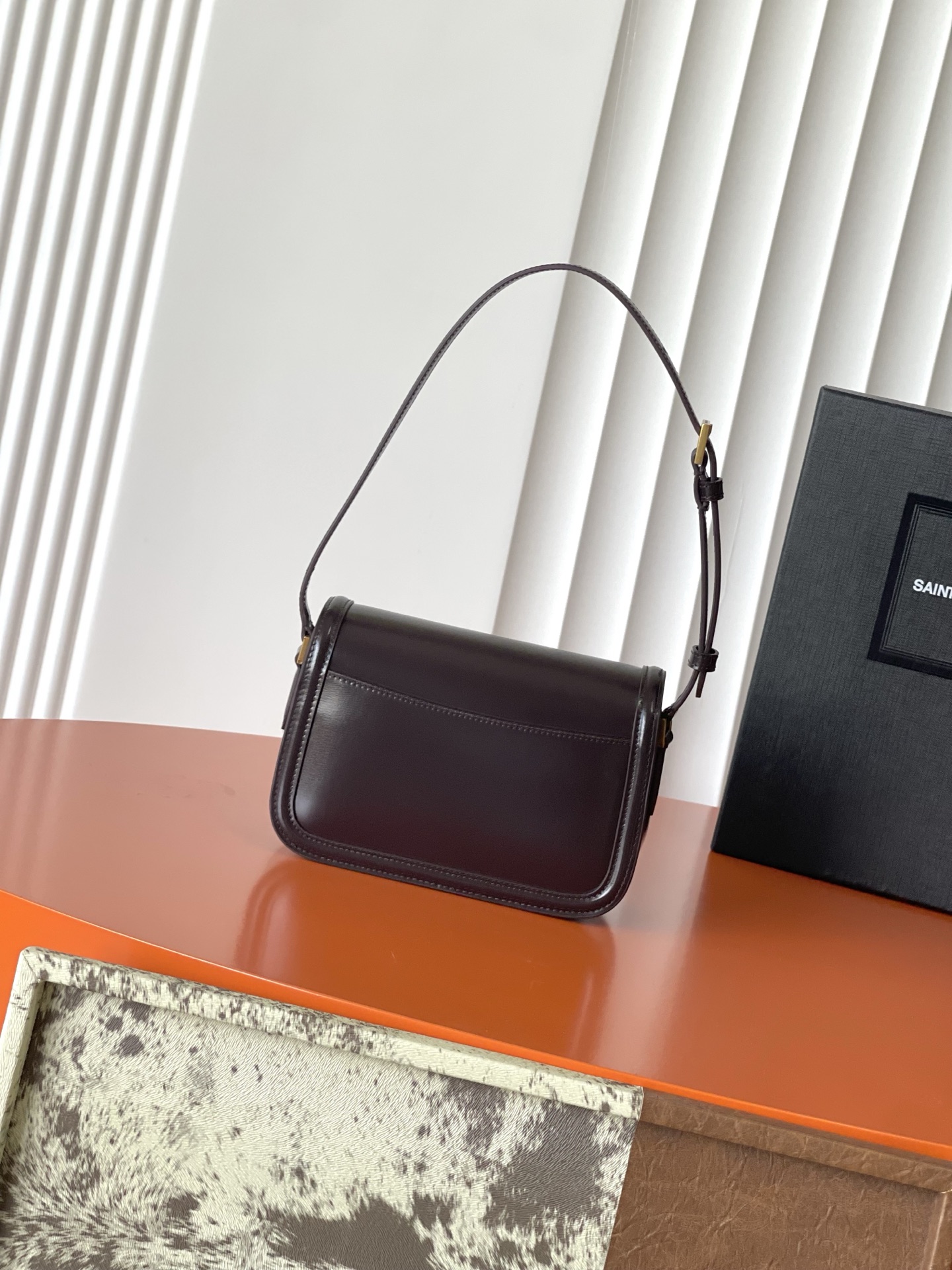 YS L Solferino LeatherBag-18x13x6.5CM