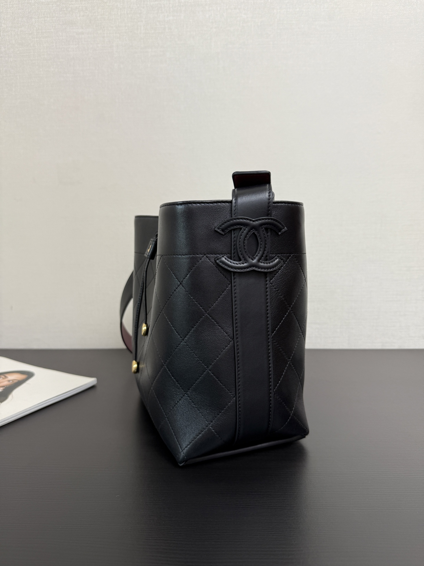 Ch@nel 2026 Medium Bucket Bag-22*23.5*13CM