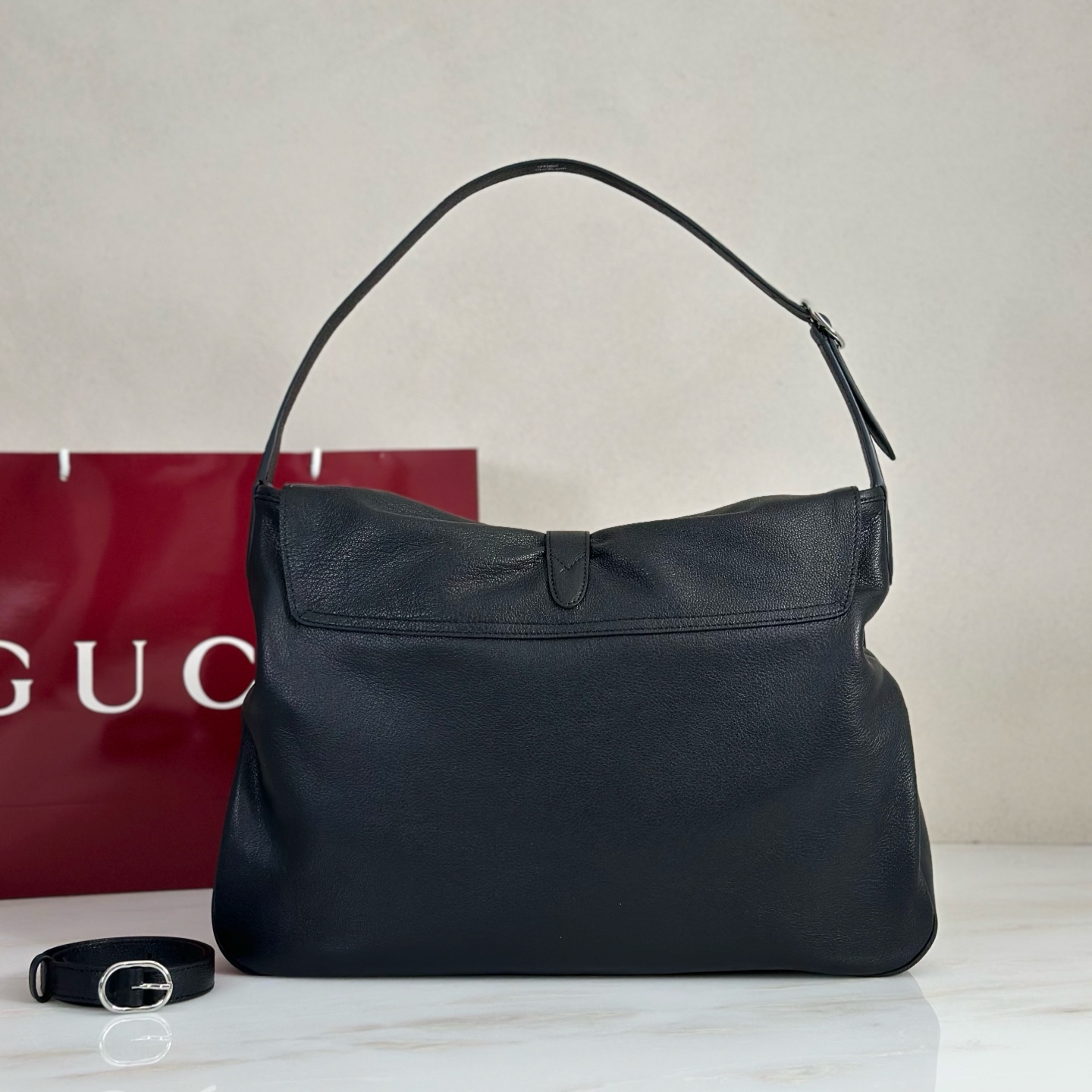Gvc*1 Jackie Flap Large Crossbody Bag-43*29*5CM