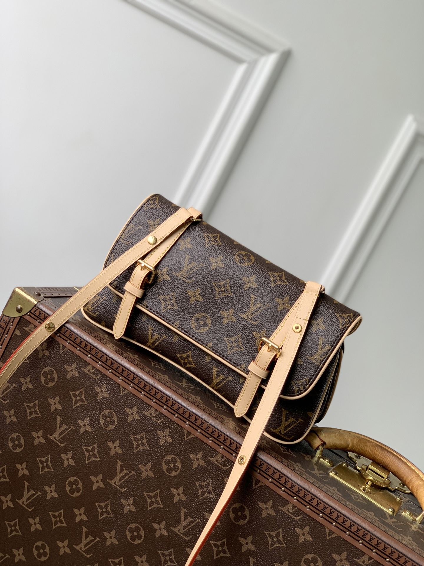 Lou*is Vvtt0n Marelle Monogram - Handbags-28 x 15.5 x 7CM