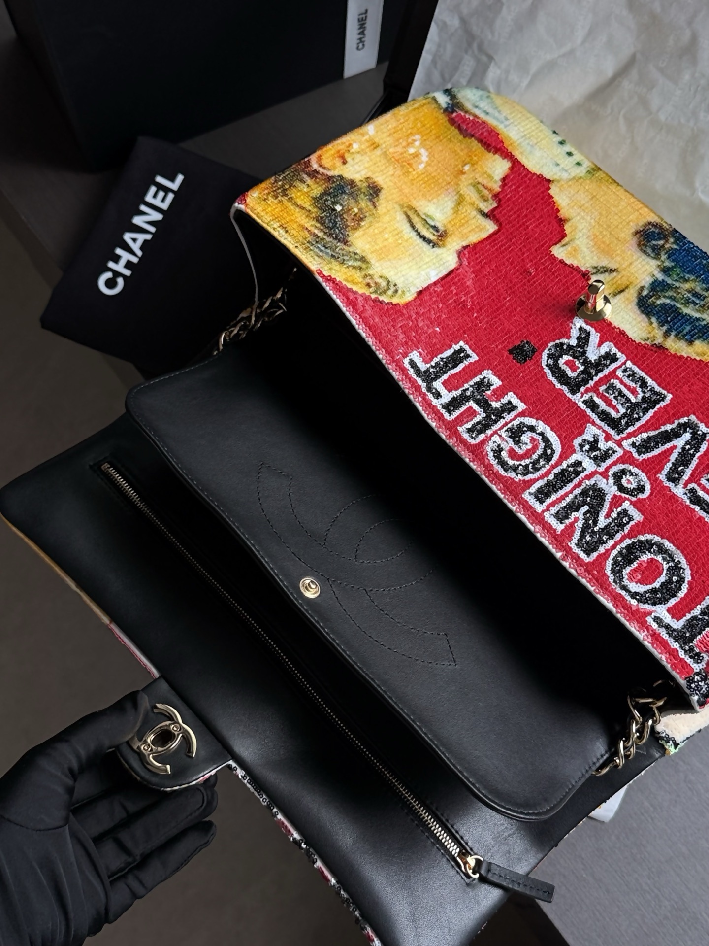 Ch@nel 26A Flap Bag -19.5*32*10CM