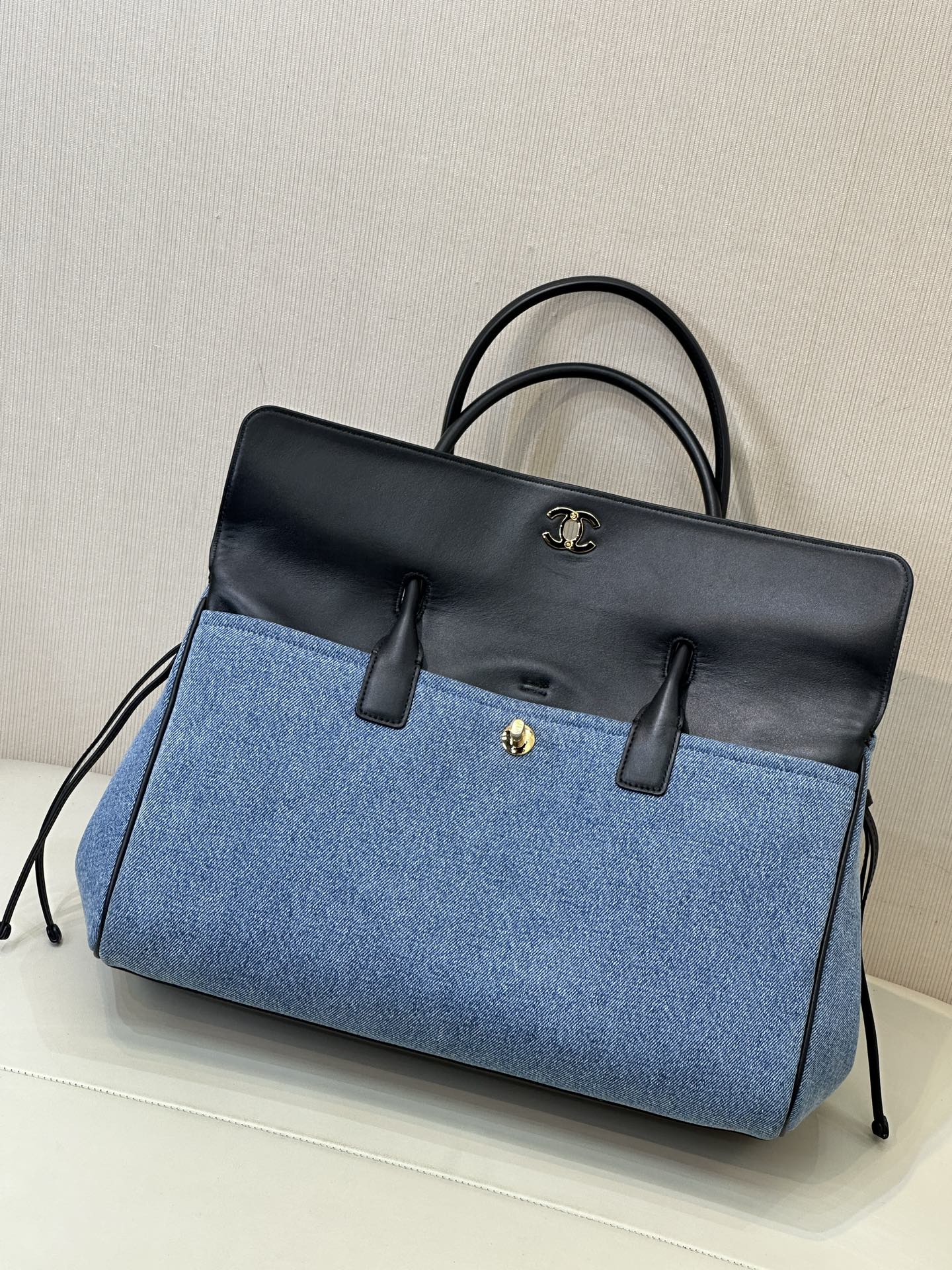 Ch@nel Medium Shopping Bag-38x 22 x 16CM