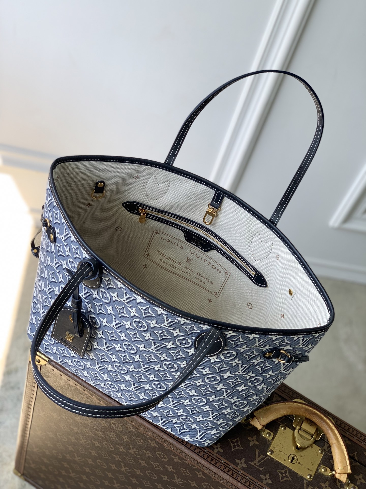 LV Neverfull MM Other Monogram Canvas-M2A381-31 x 28 x 14CM