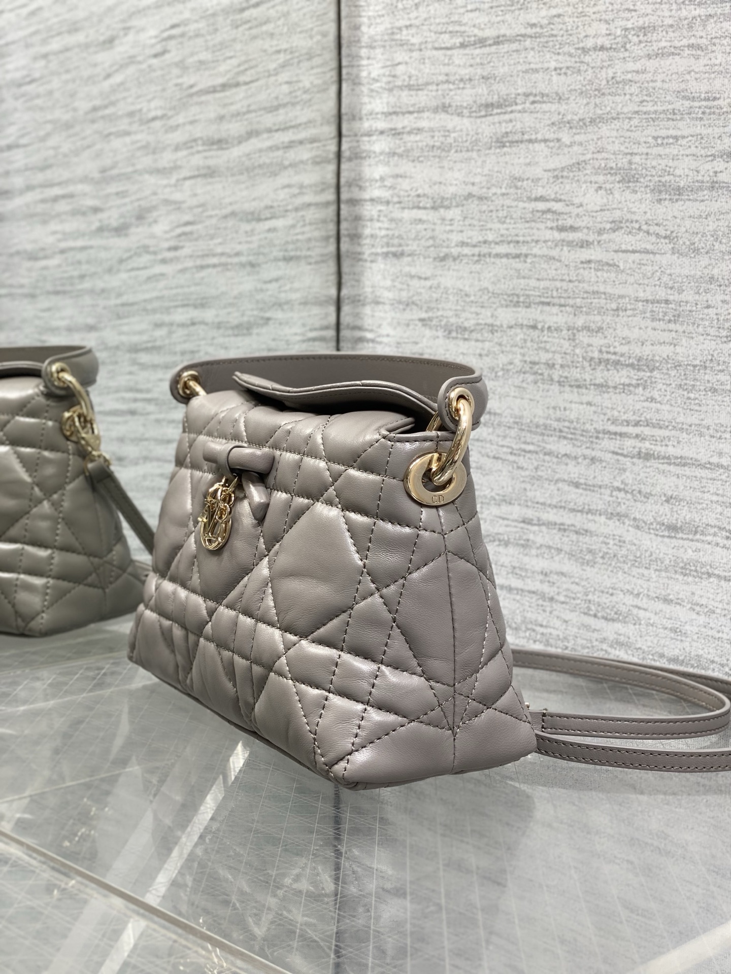Di*or Top Handle Bag-22.5*9*13CM