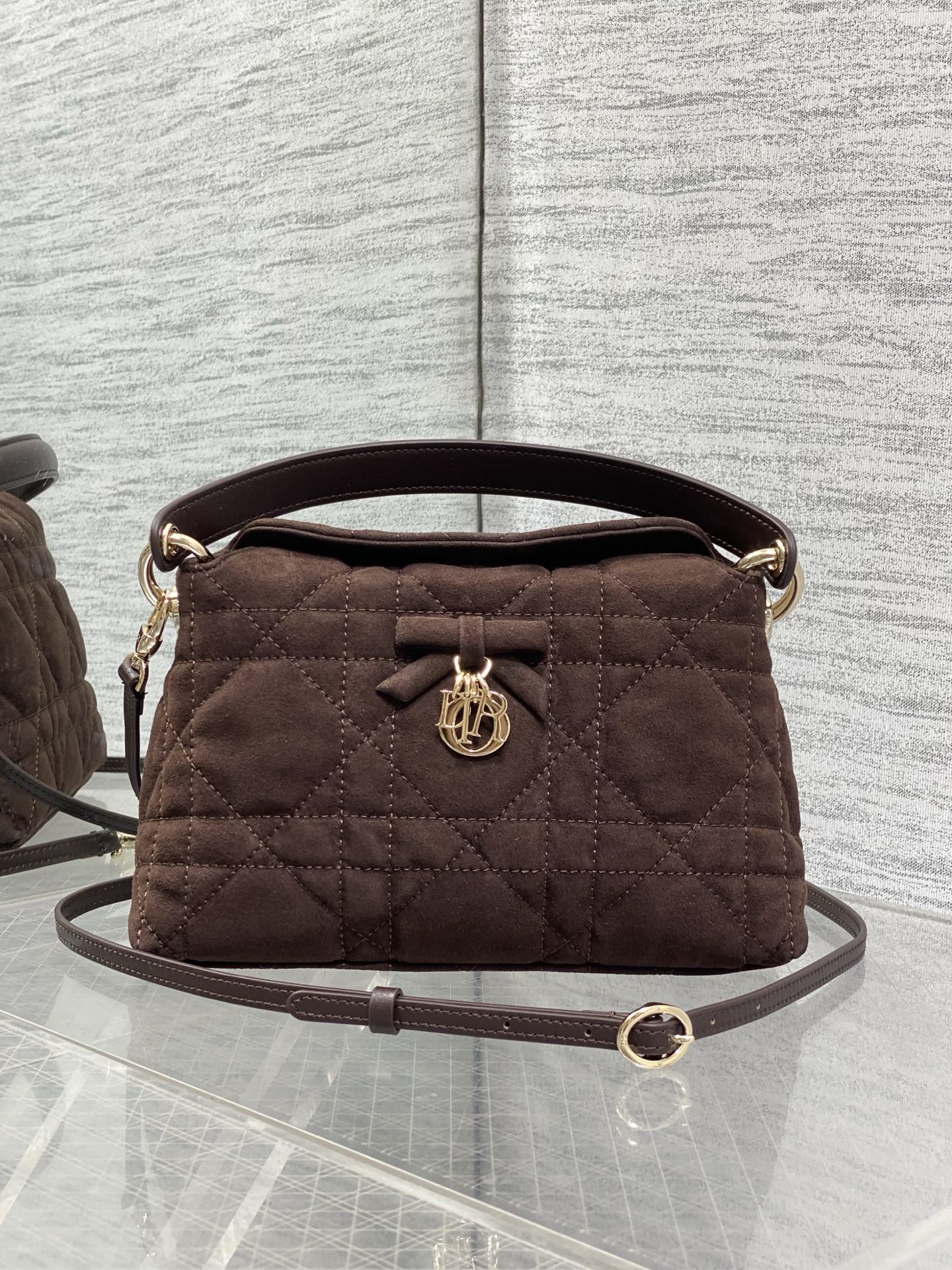Di*or Top Handle Bag-22.5*9*13CM