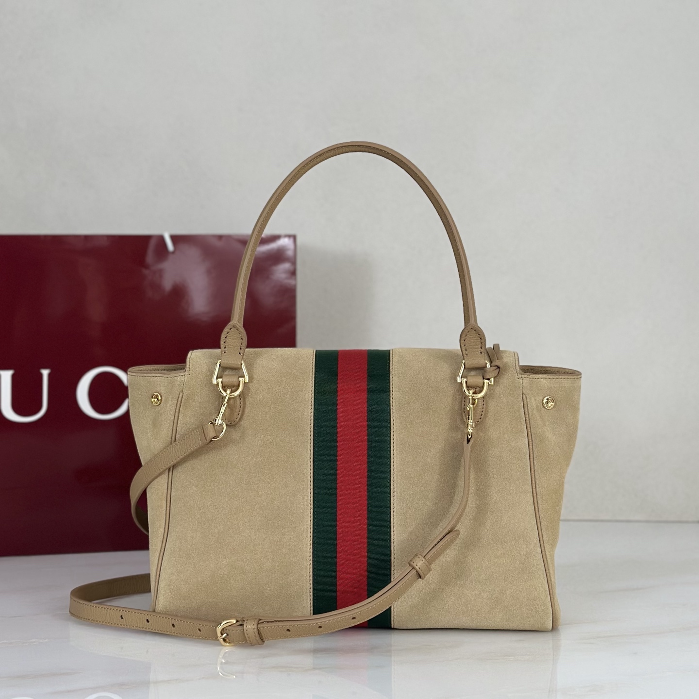 Gv*c* Paparazzo Medium Top Handle Bag -32*24*17CM