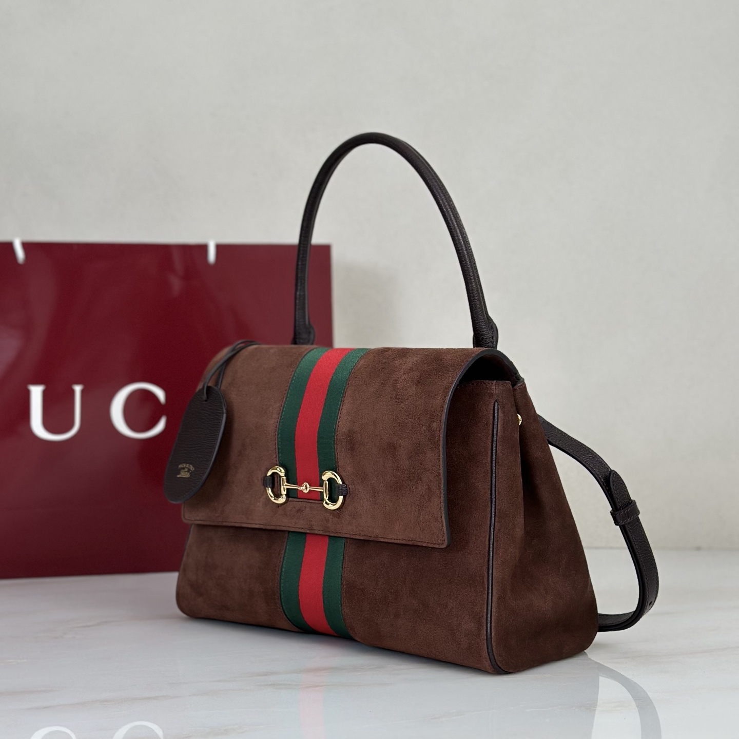 Gv*c* Paparazzo Medium Top Handle Bag -32*24*17CM
