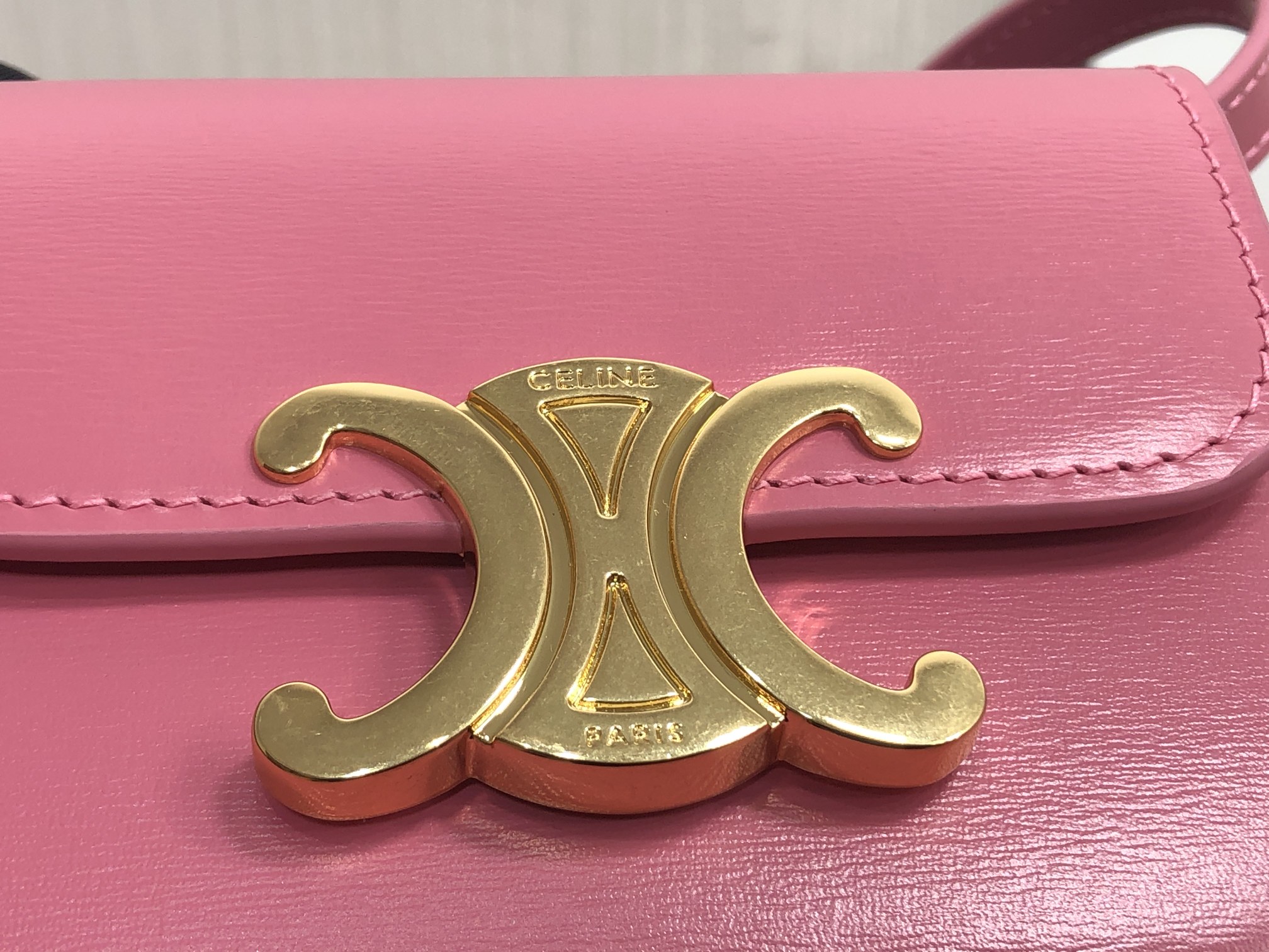 Ce**e triomphe shoulder bag-11*8*4cm