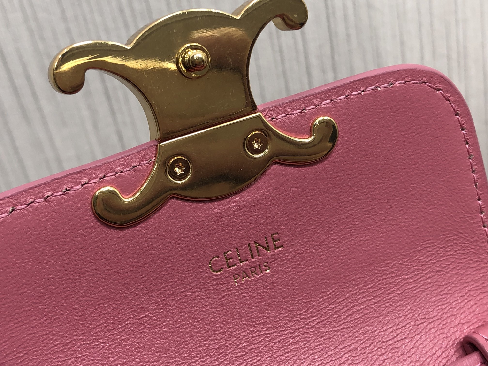Ce**e triomphe shoulder bag-11*8*4cm